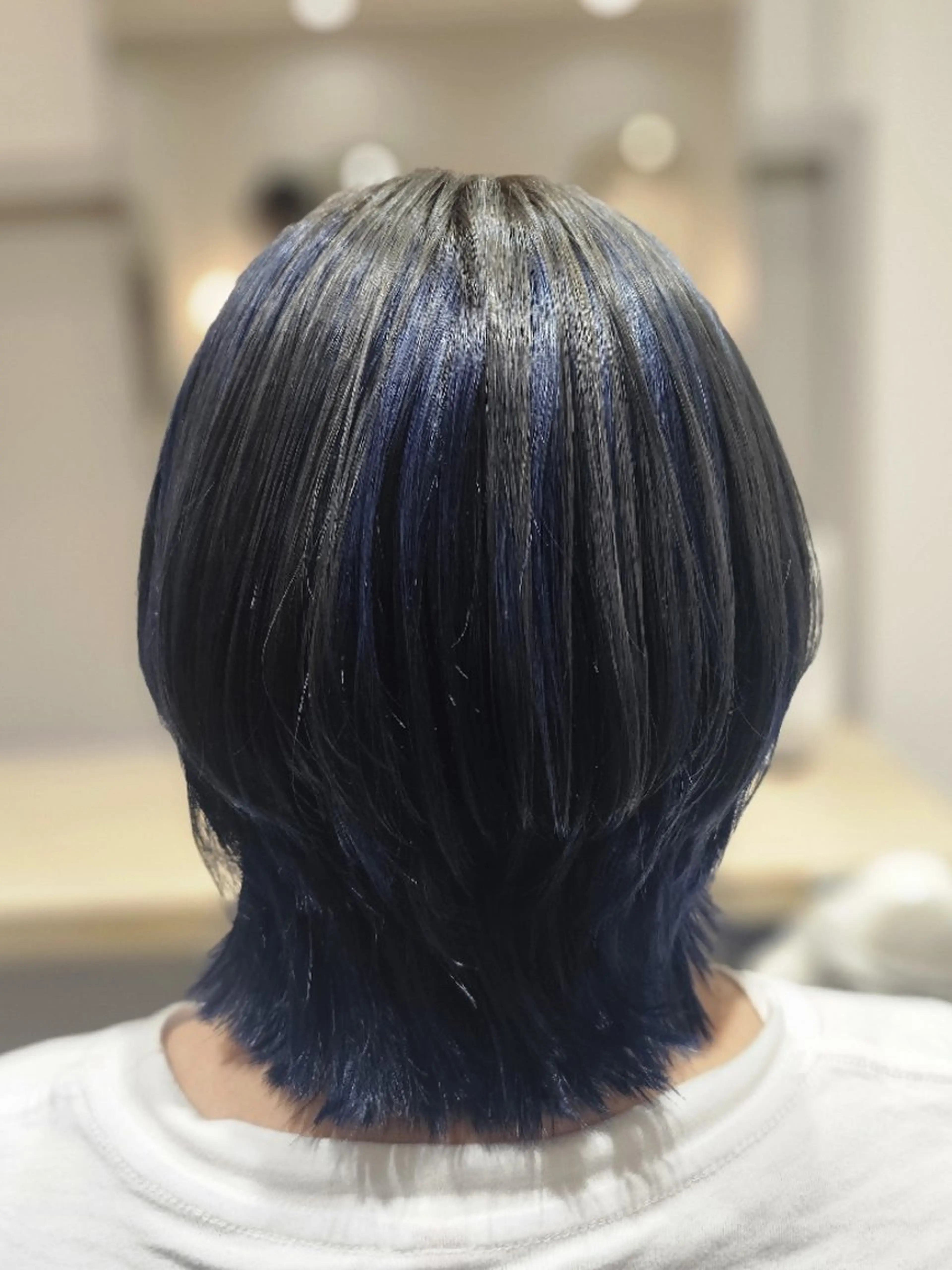 ミディアム レイヤーカット ウルフカット カット ヘアカラー 🍀☘️阿部 誉叶☘️🍀のヘアスタイル