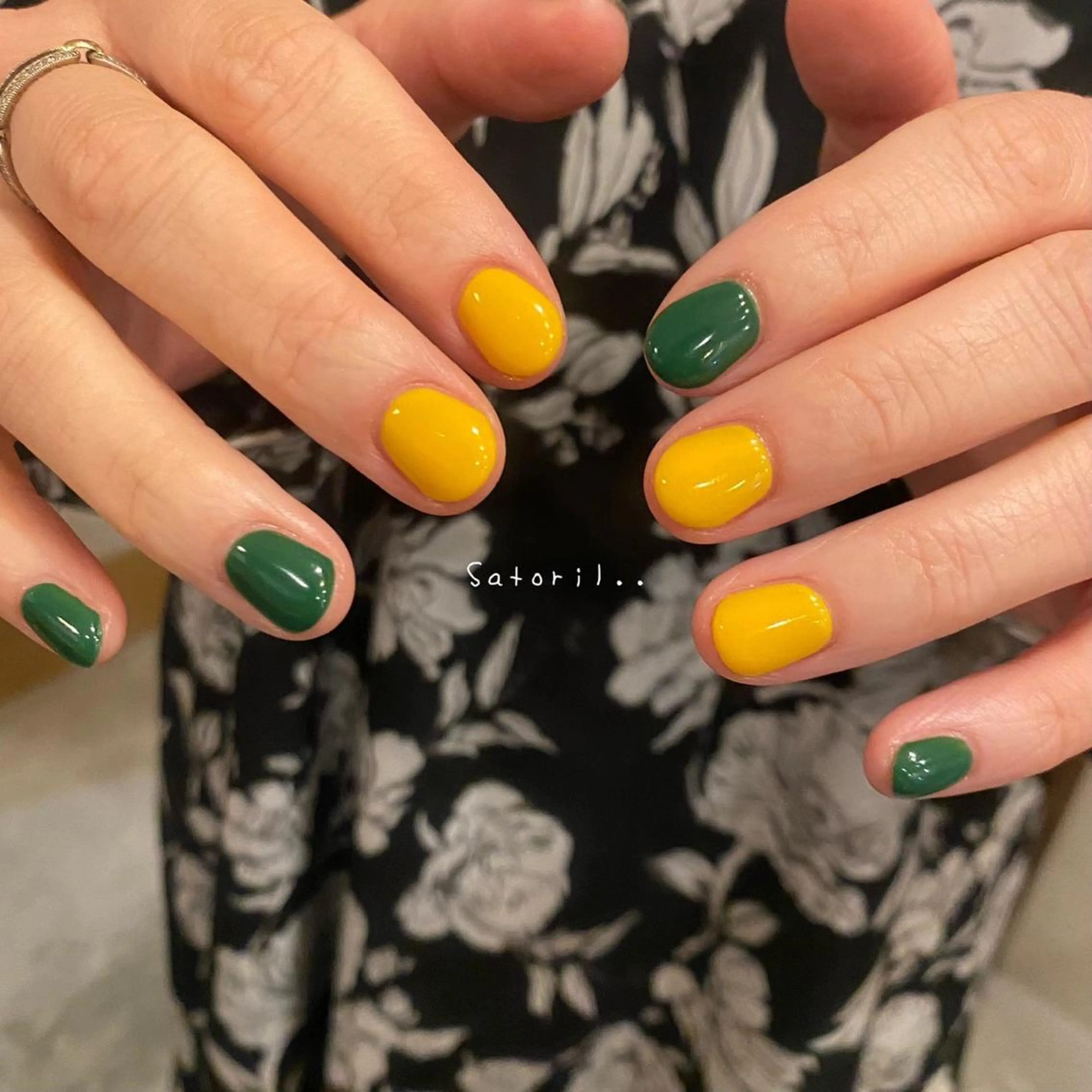 ショート ハンドネイル satoril nailroomのネイルデザイン