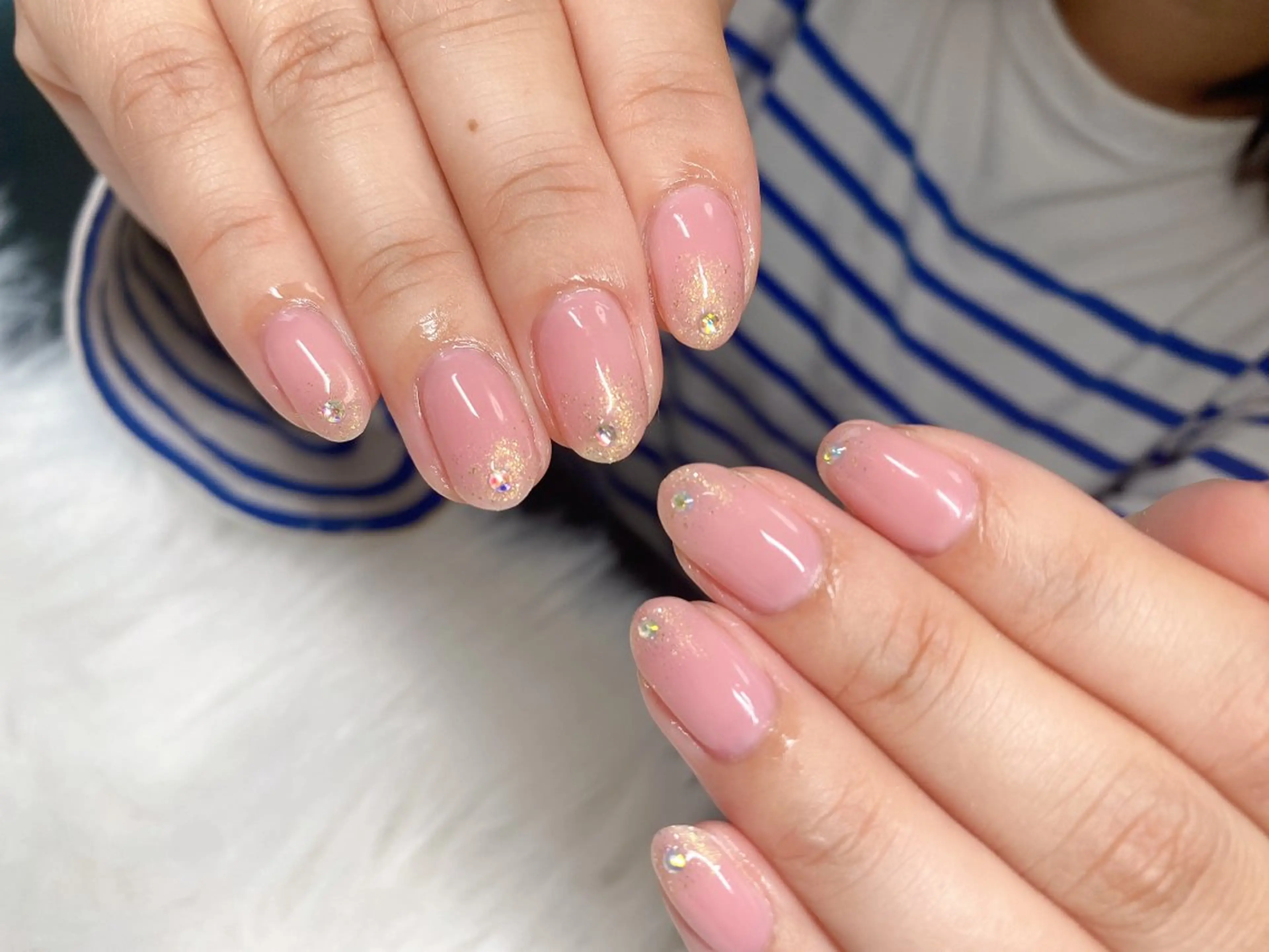 ネイル ハンドネイル PLUM  BELL 横浜自宅ネイルのネイルデザイン