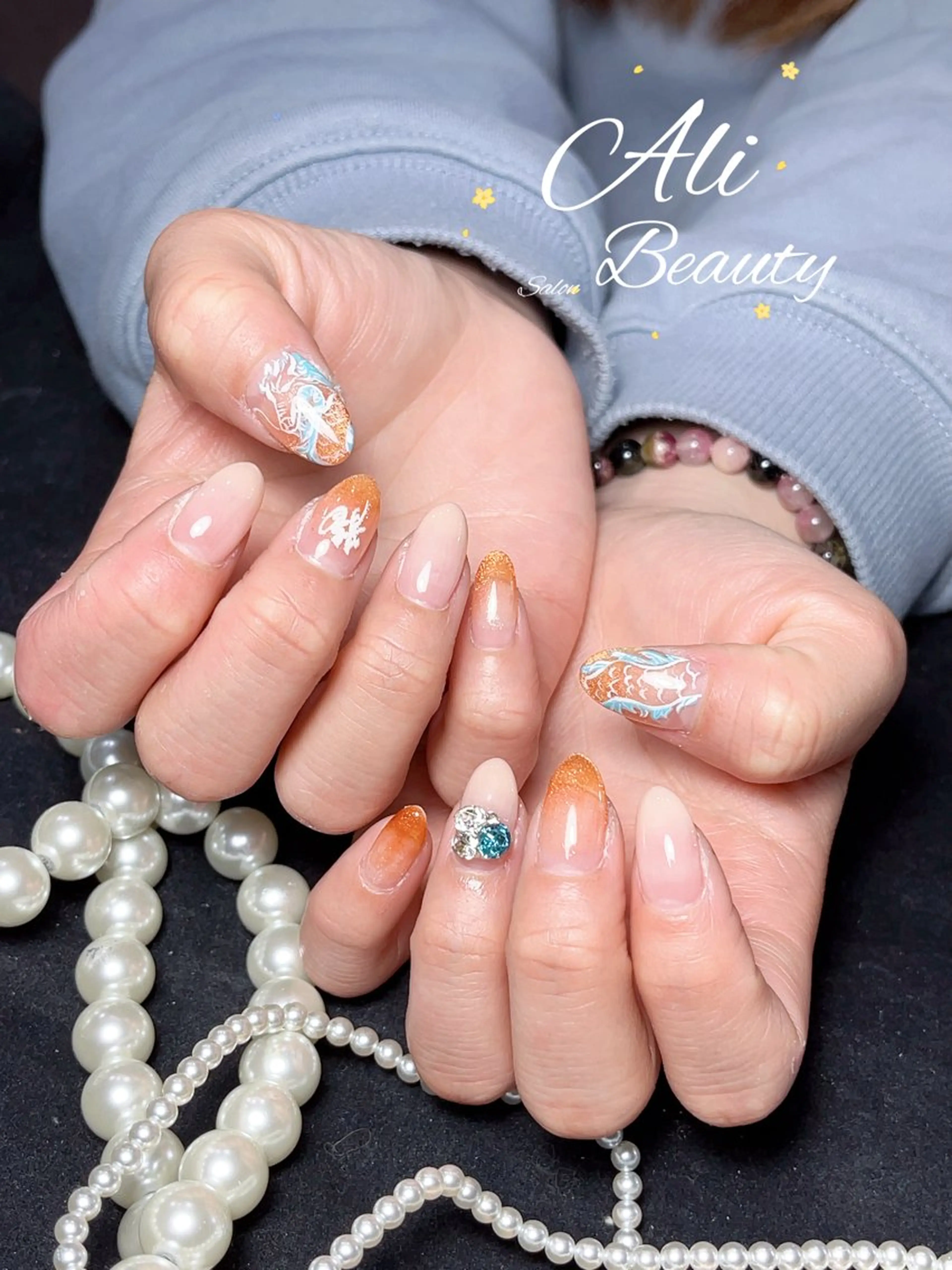 ネイル Ali 新小岩 ネイル専門のネイルデザイン