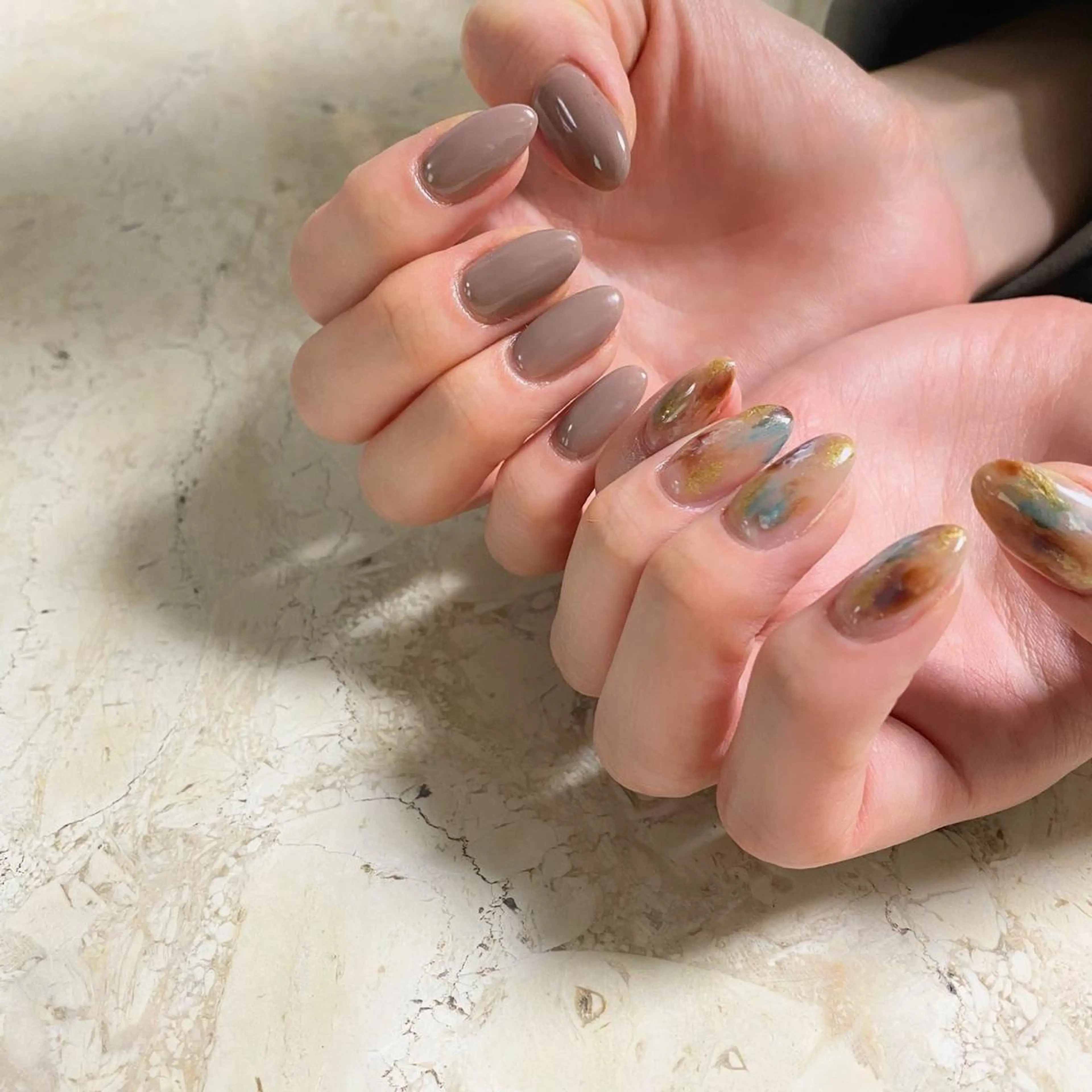 ネイル ニュアンスネイル ハンドネイル フットネイル nail salon mieux(ミュー)のネイルデザイン