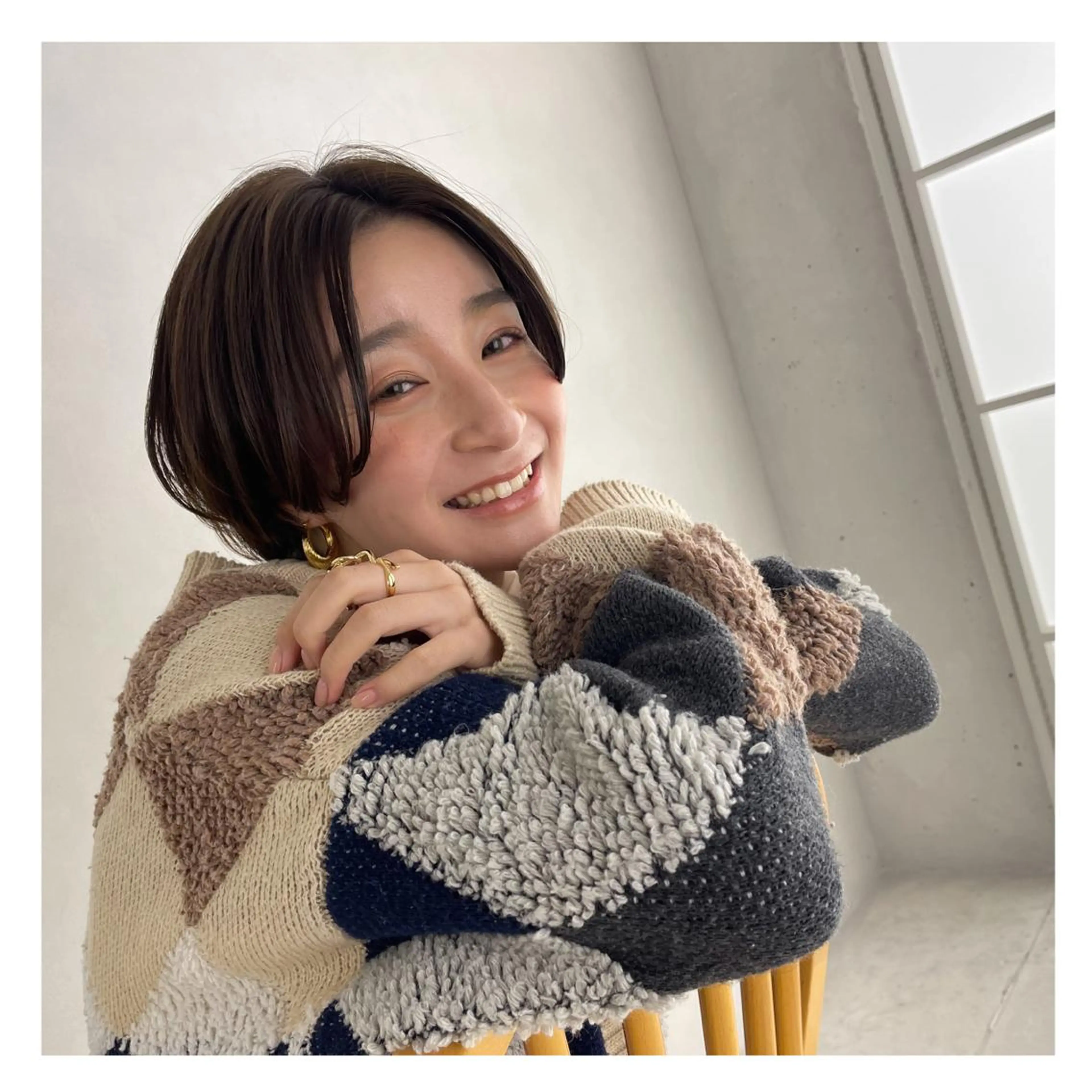 ショート カラー カット ヘアカラー トリートメント ❁⃘ ち だ り さ ❁⃘のヘアスタイル