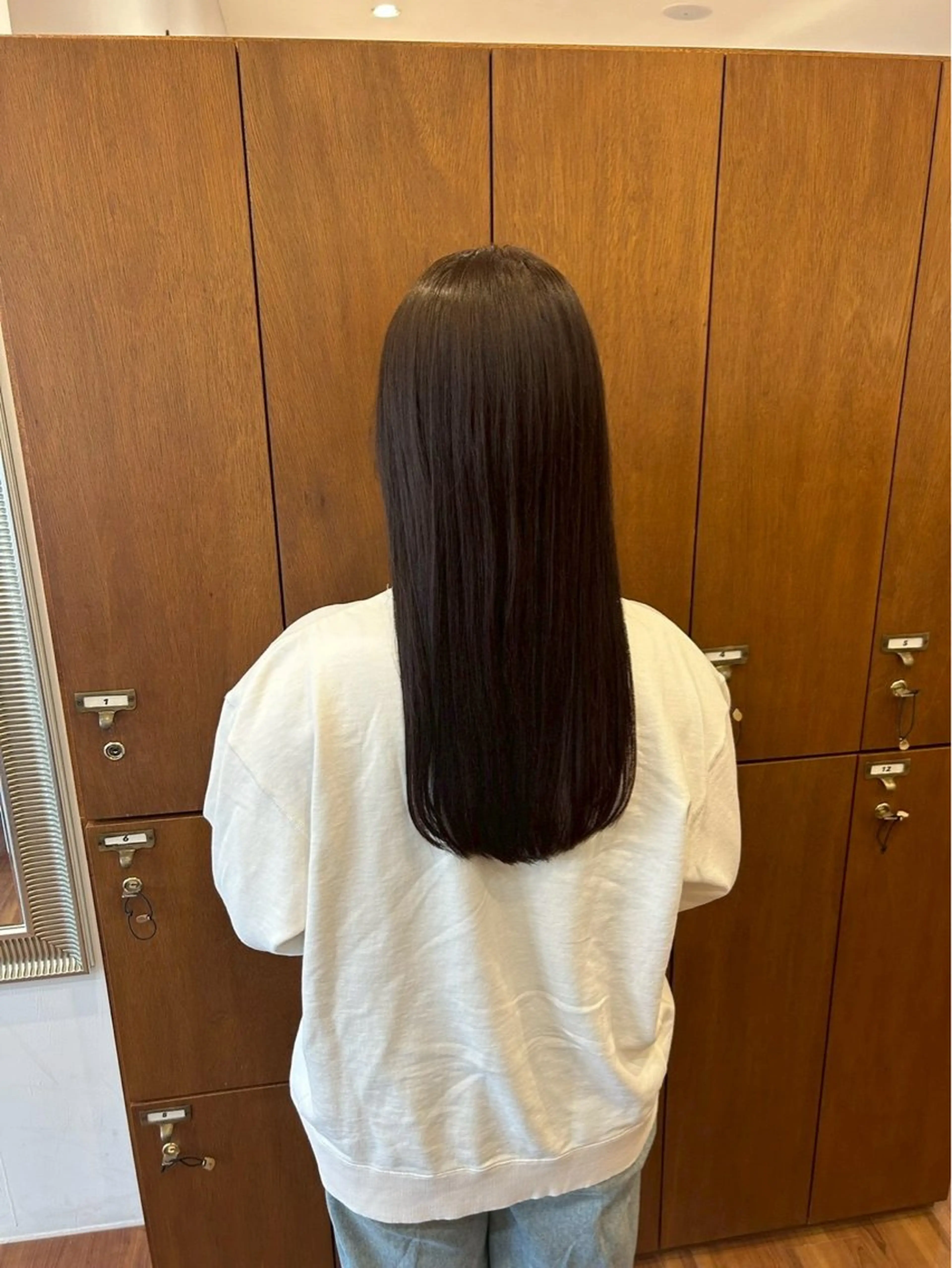 ロング 伴 星来のヘアスタイル