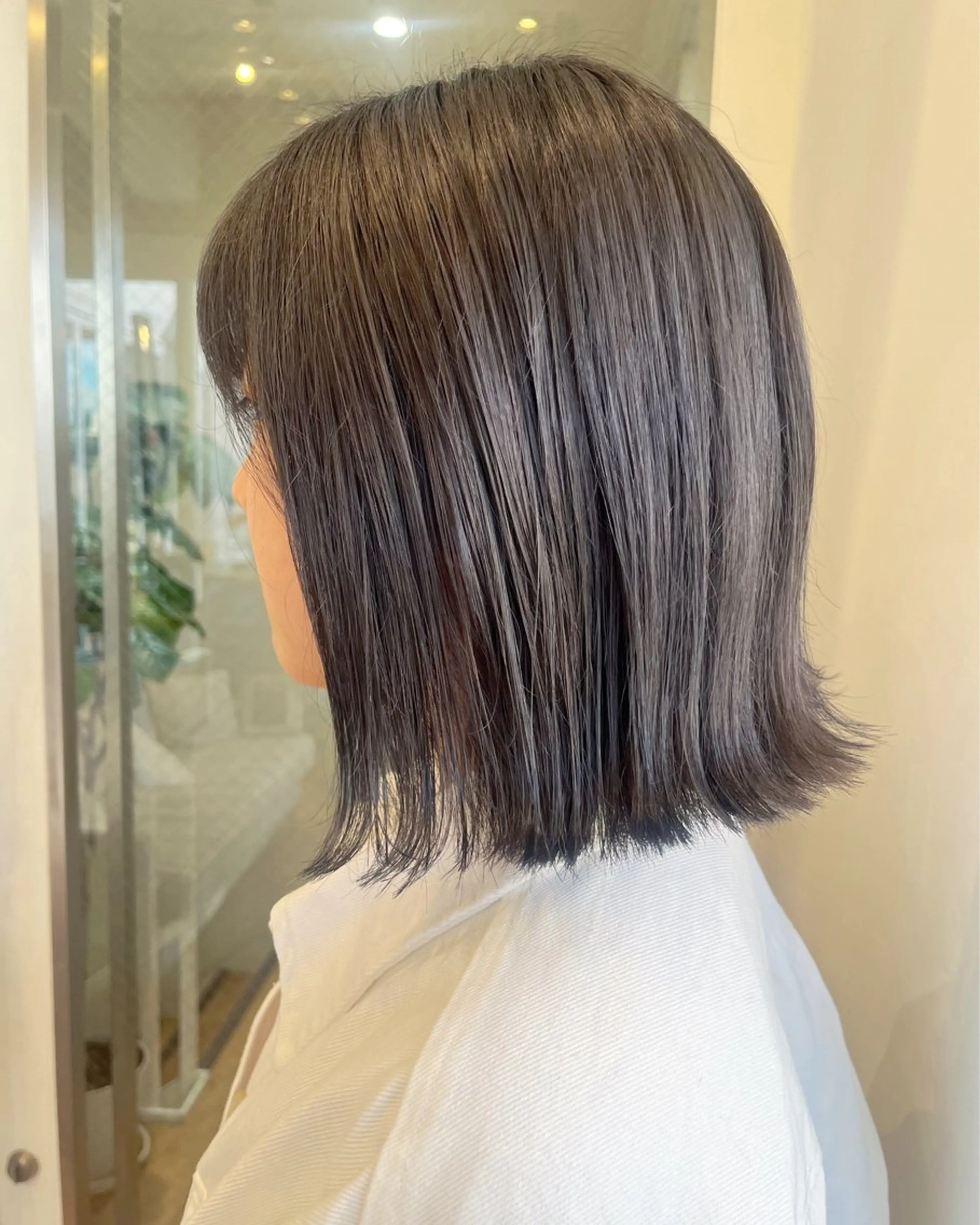 ショート ボブ 暖色カラー/似合わせ カット/名古屋/辻のヘアスタイル