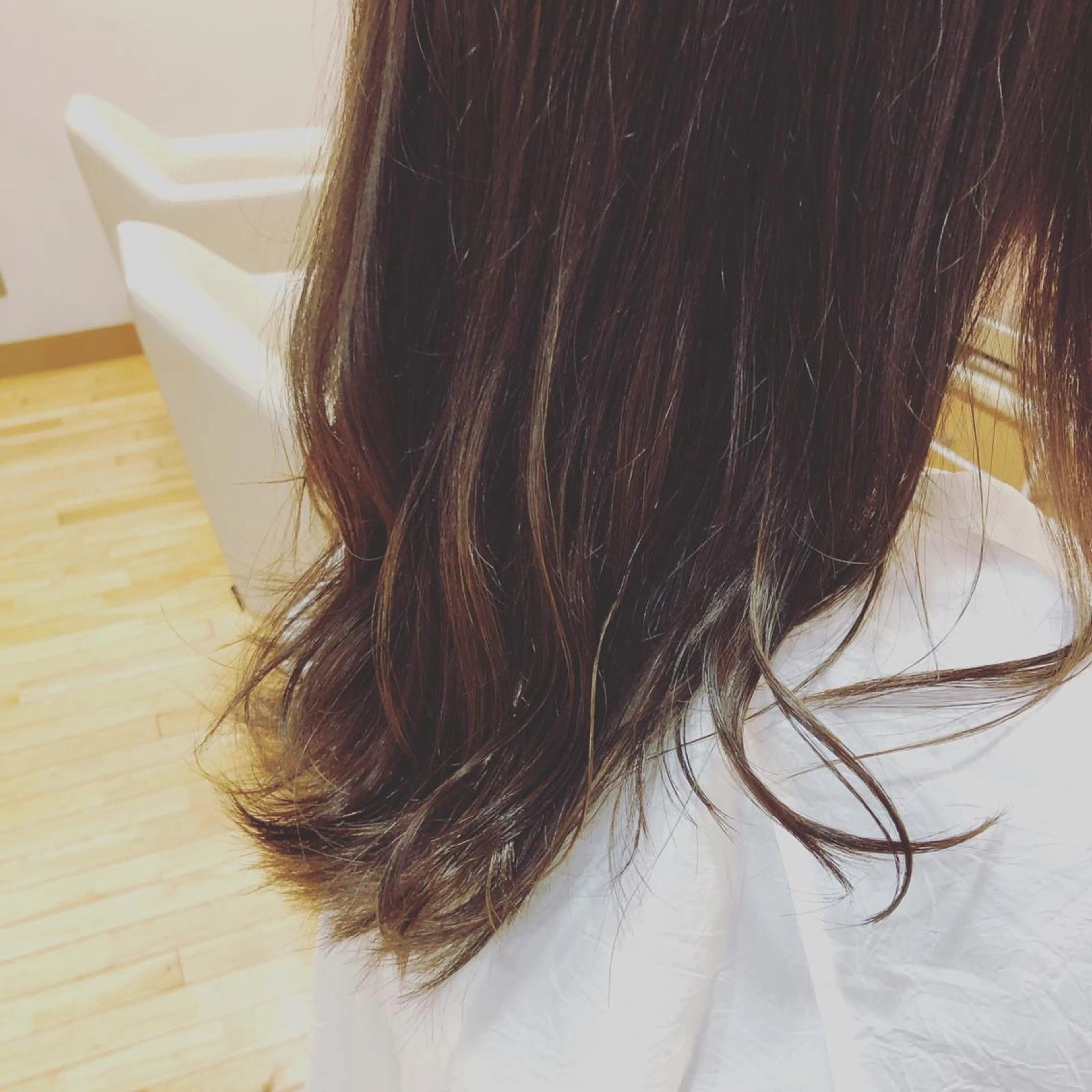 ロング レイヤーカット FAHREN-PURE所属・小鹿理紗 和光市のヘアスタイル