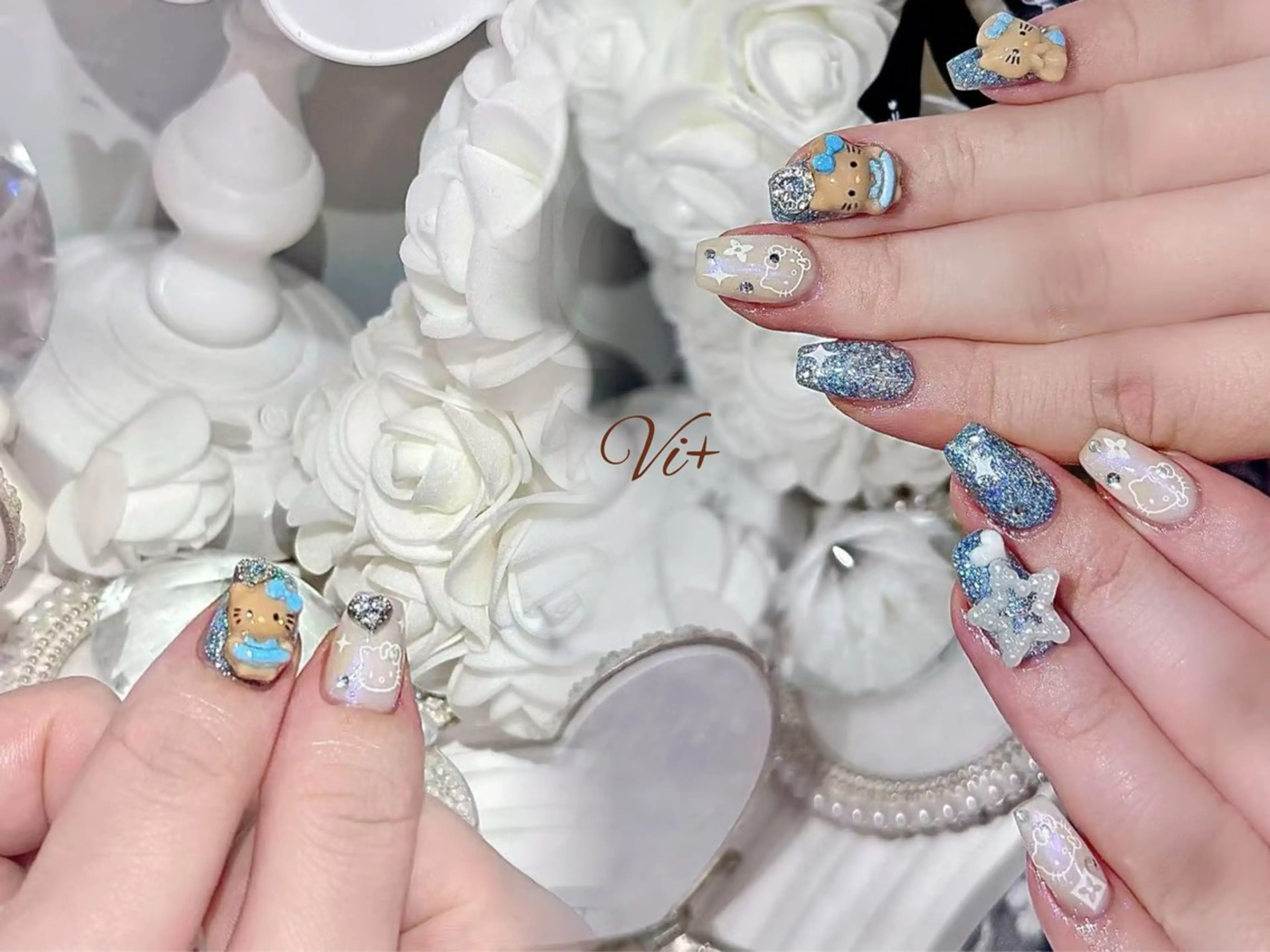 ネイル ハンドネイル ✨Nailsalon Vi+✨のネイルデザイン