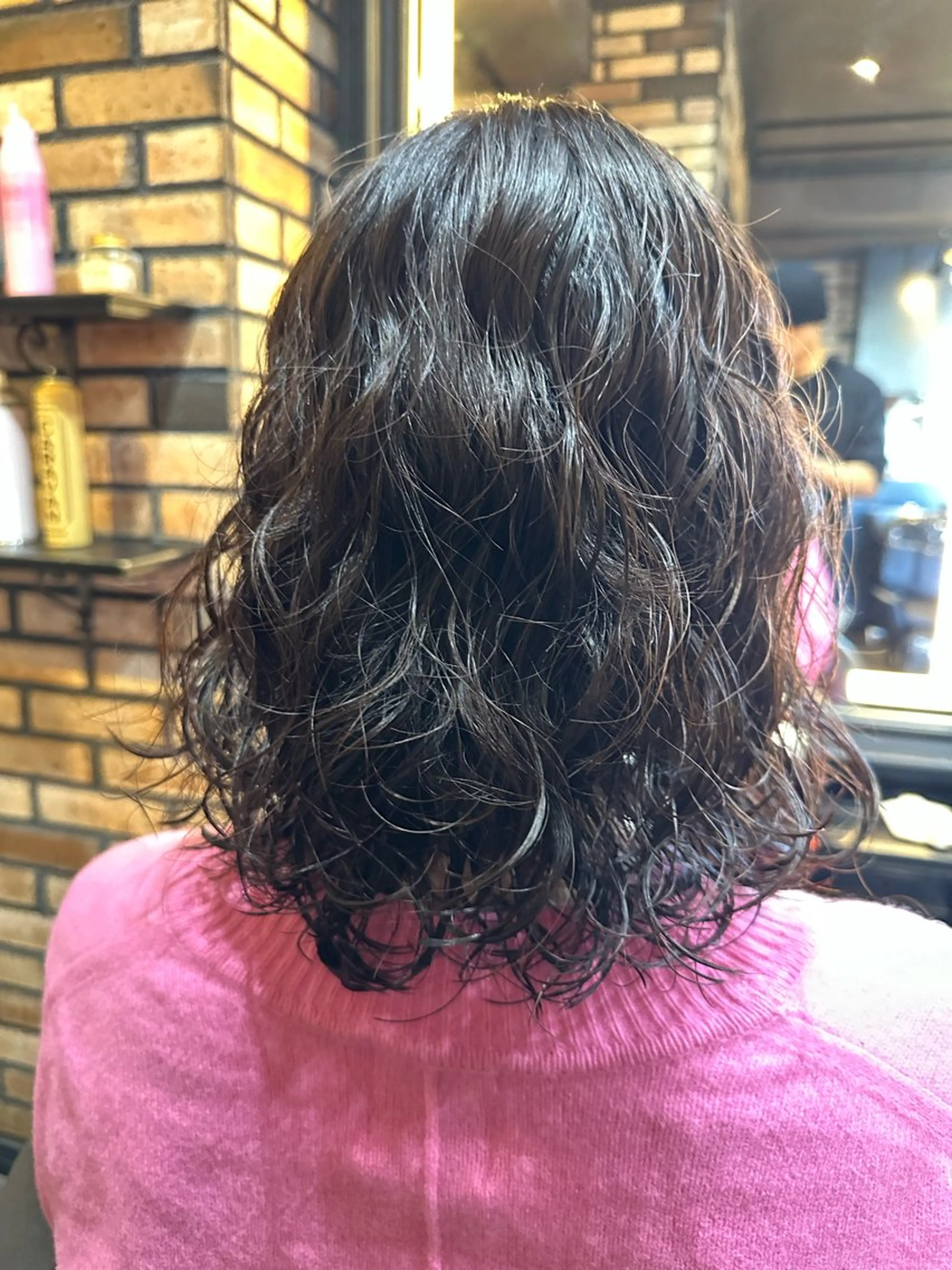 ミディアム パーマ ルシエ吉祥寺所属・🥖牧野 純🥖のヘアスタイル