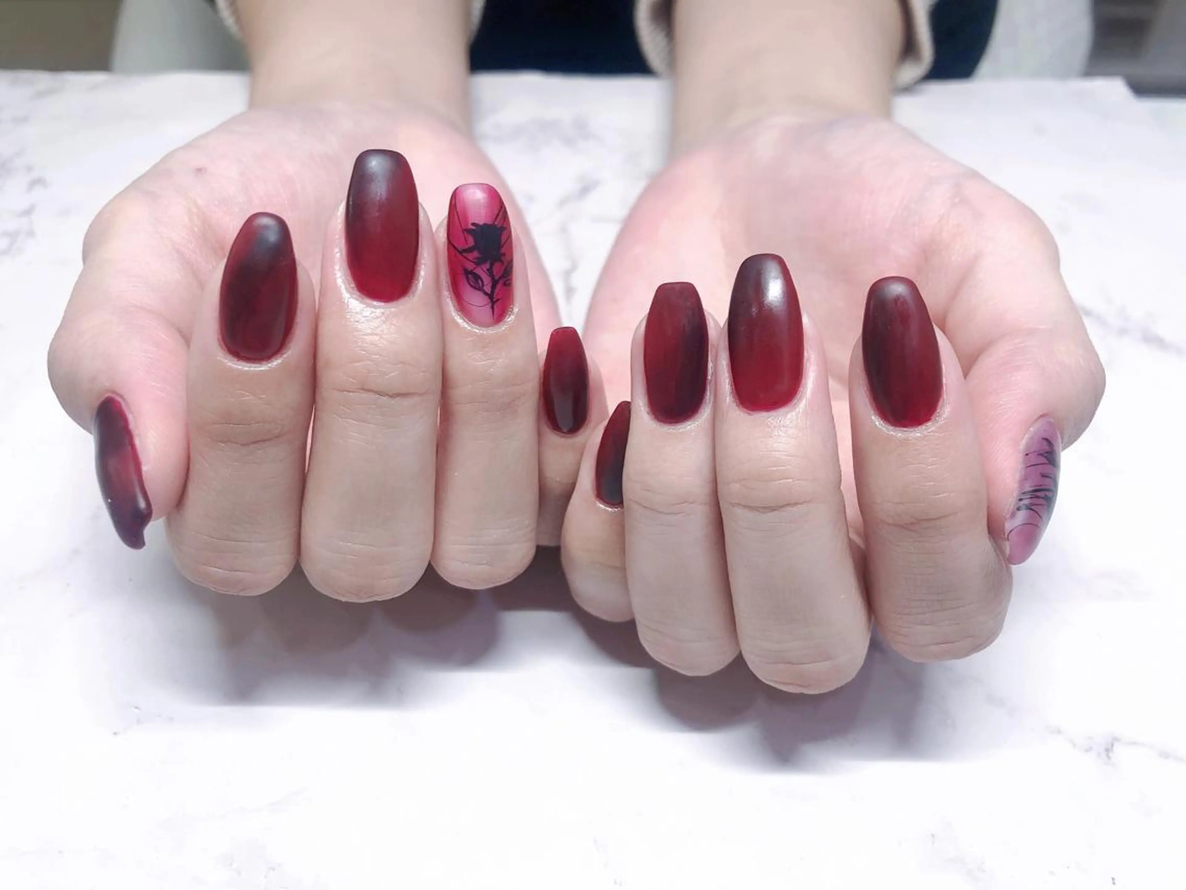 ネイル ハンドネイル ハンドケア Camellia nail salonのネイルデザイン