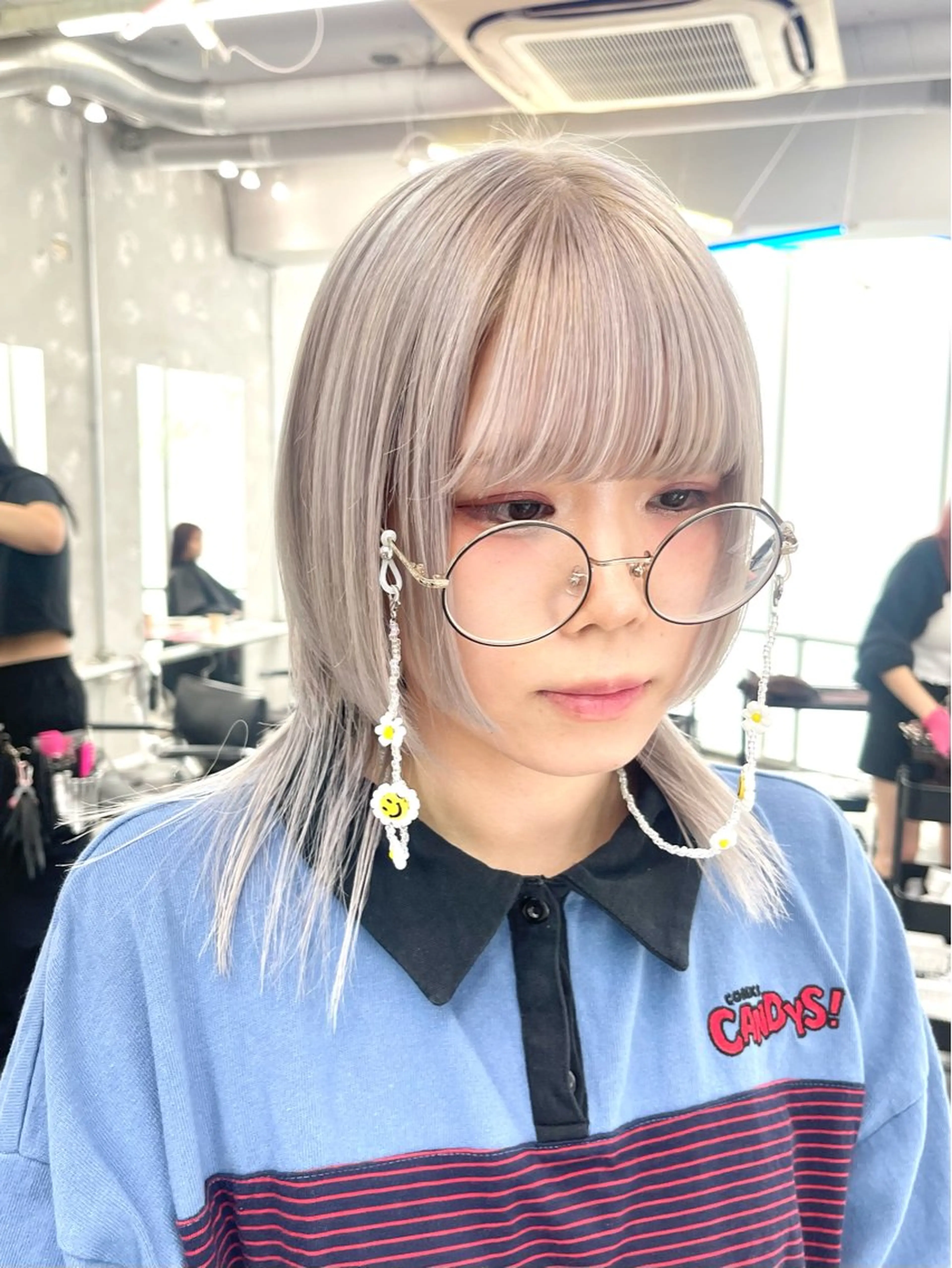 ショート カラー レイヤーカットとハイ トーン/HIROKIのヘアスタイル