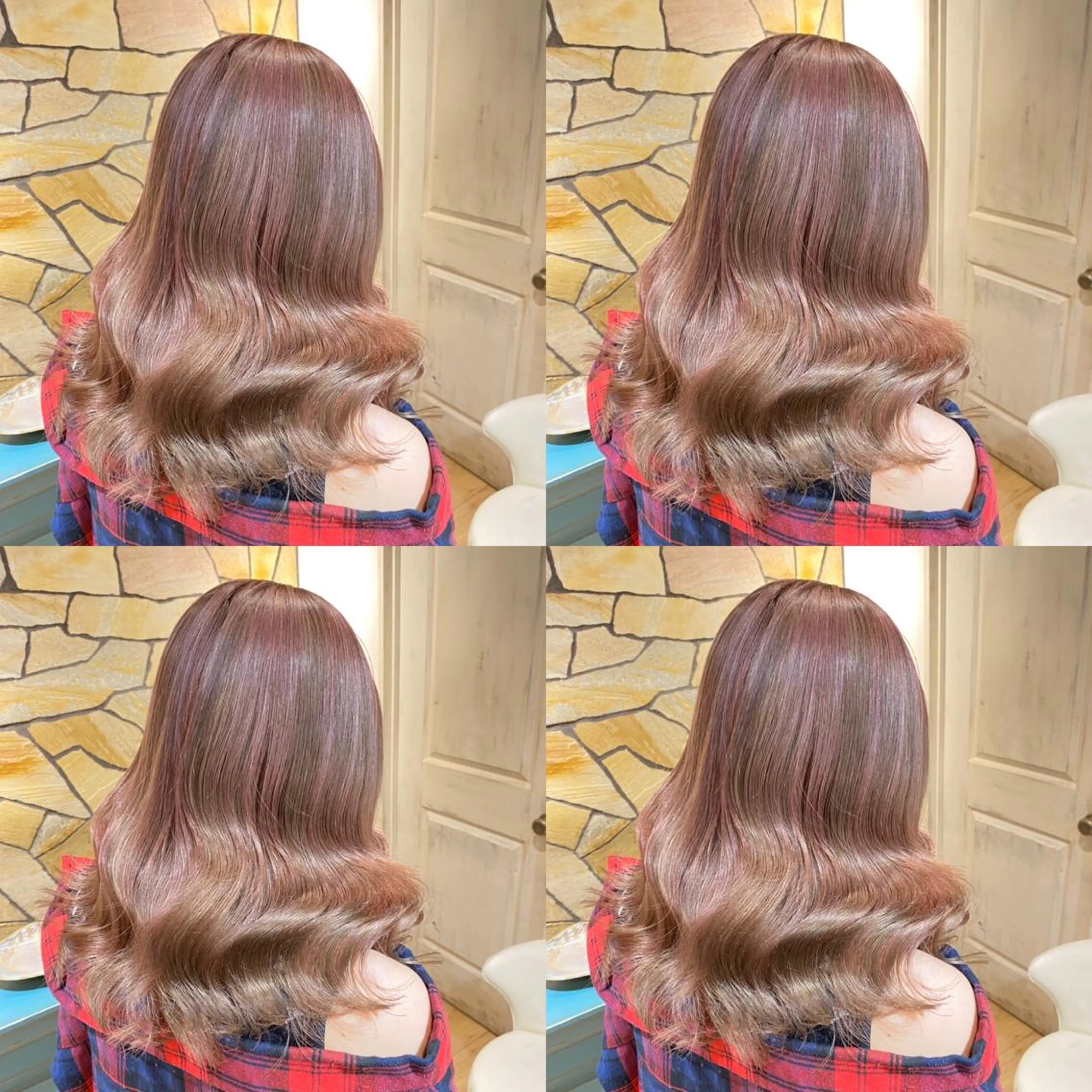 ミディアム カラー カット ヘアカラー トリートメント ご予約 宜しくお願いします！のヘアスタイル