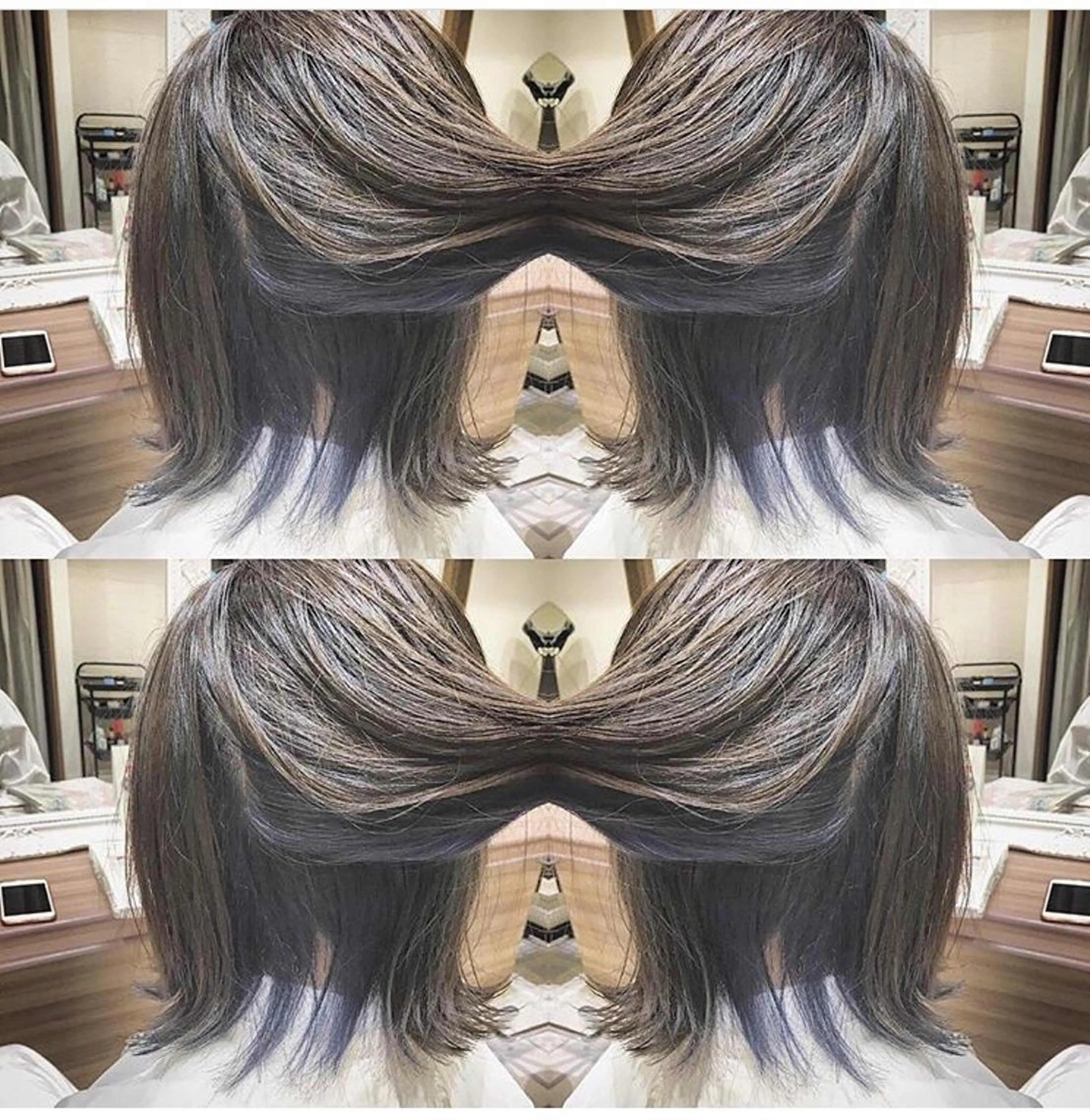 ミディアム カラー ヘアアレンジ 【ボブ・ショート】 Ash茗荷谷店のヘアスタイル