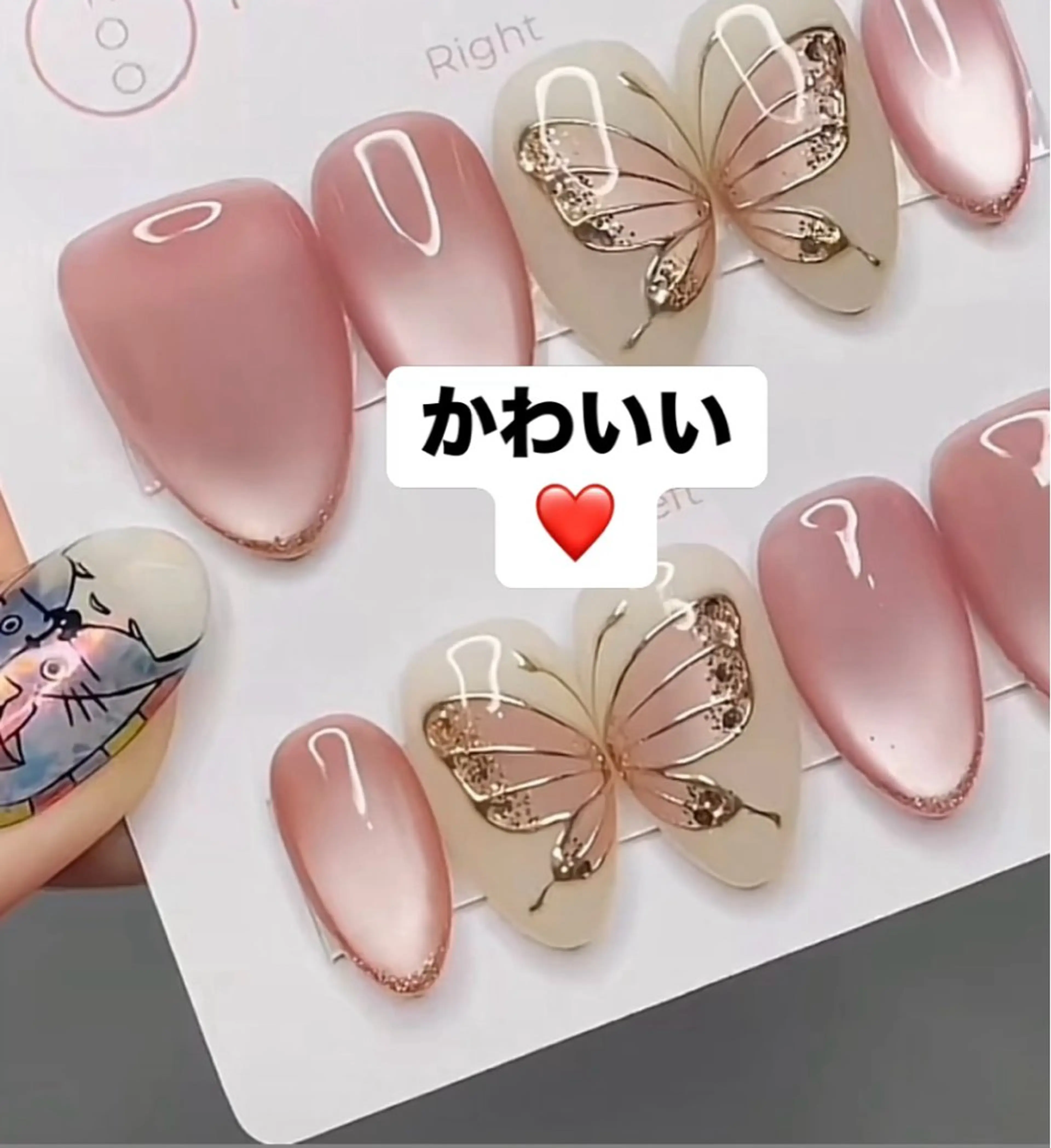 ネイル 持ち込み ハンドネイル JISOO ANA.CHUOのネイルデザイン