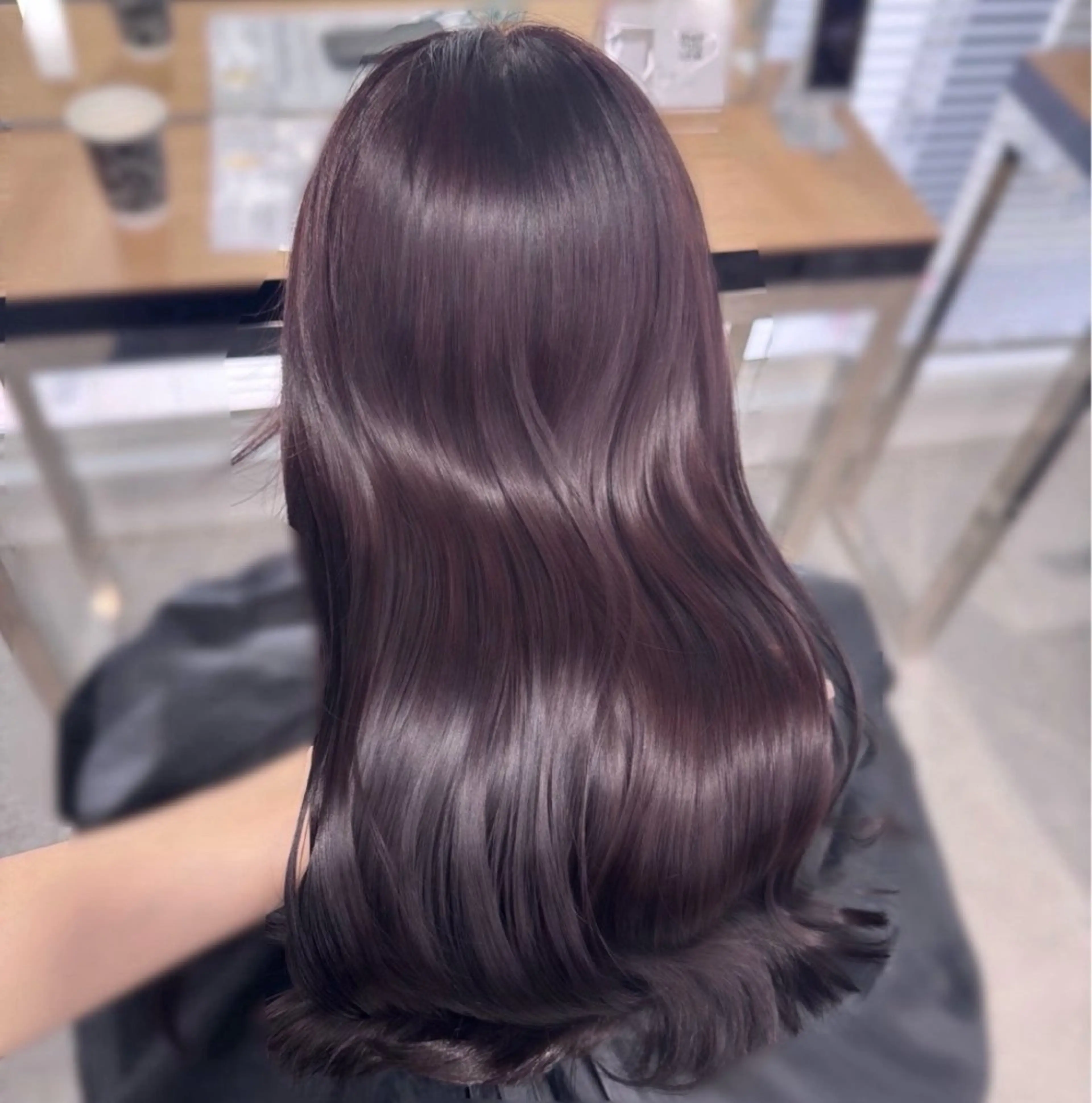 ロング ヘアカラー miku/ラベンダー 透明感カラー🪻❤︎のヘアスタイル