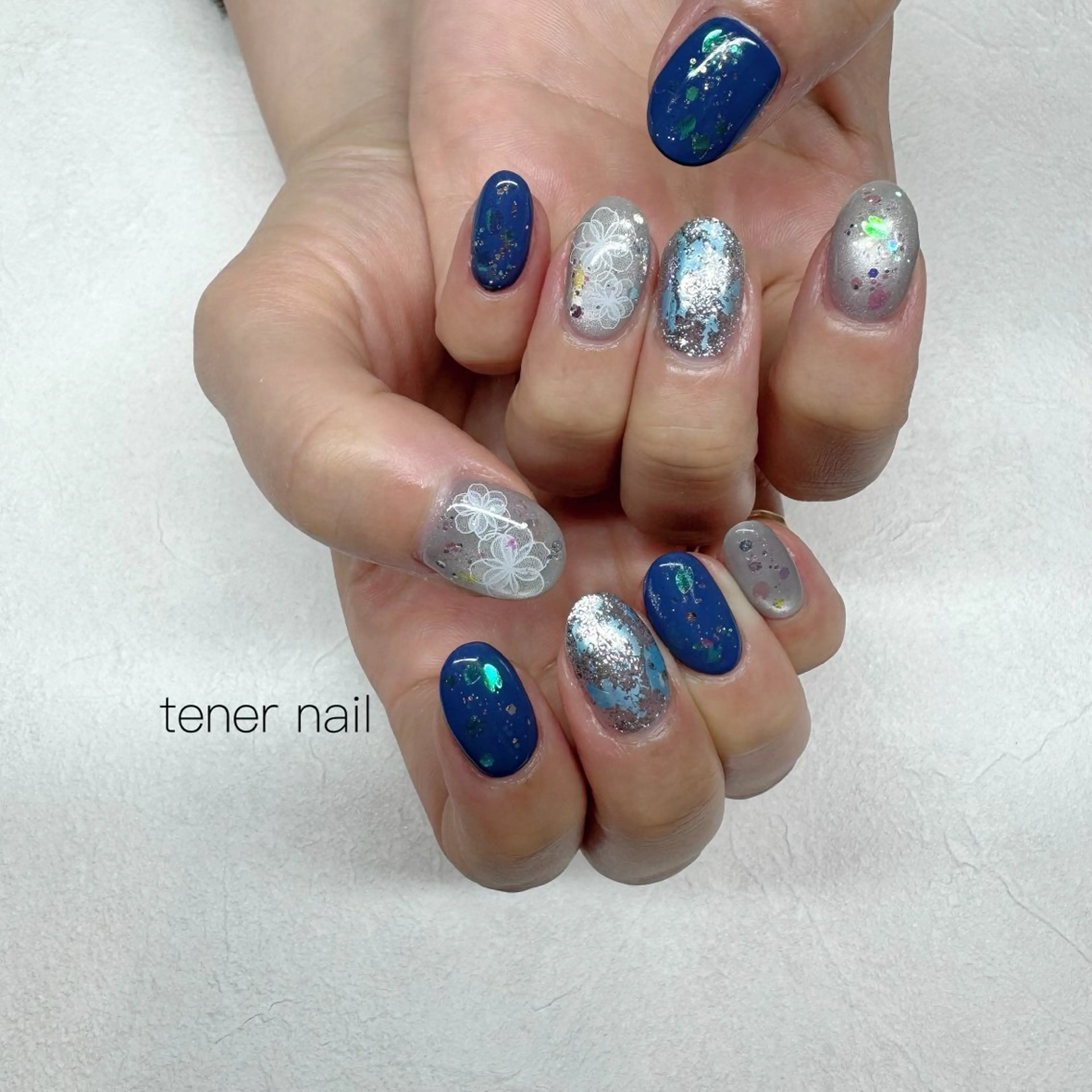 ネイル フラワーネイル ハンドネイル tener  nail  テネルネイル所属・テネルネイル tener nailのネイルデザイン