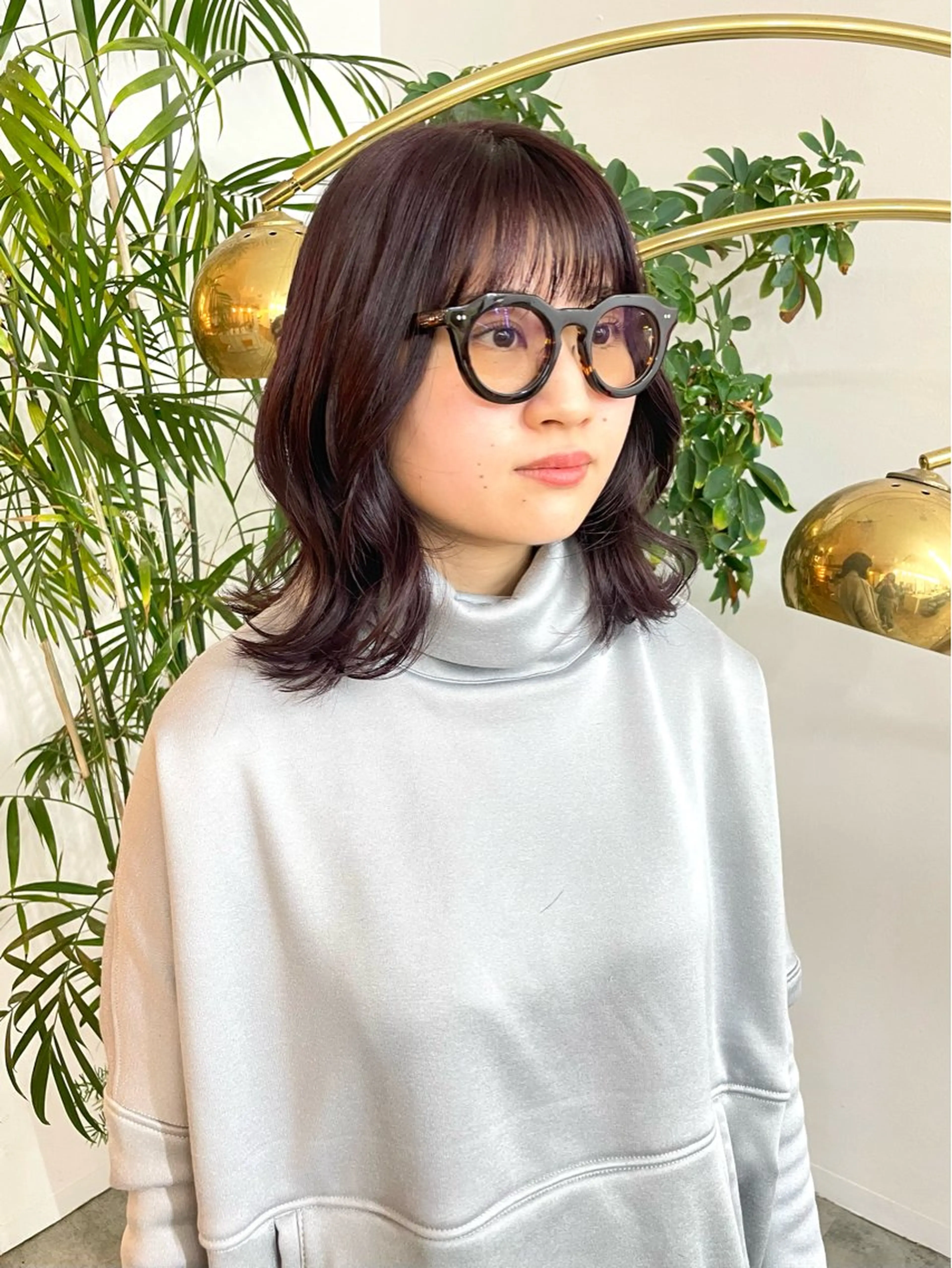 セミロング YUIMARL SUZUKAのヘアスタイル