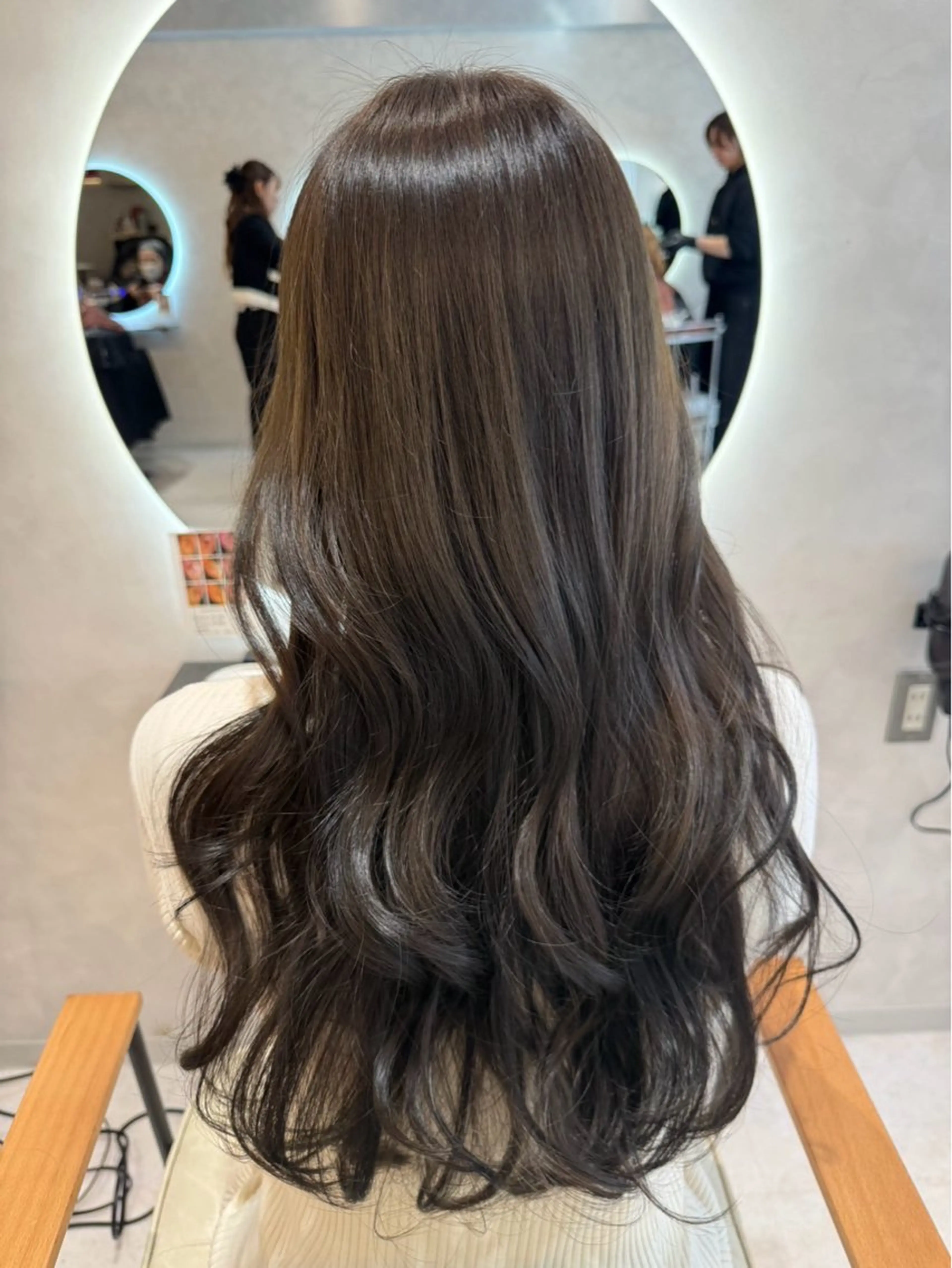 ロング カラー ヘアアレンジ 透明感カラー ヘアカラー 梅田カラーモデル/ ヘアセット/みさきのヘアスタイル