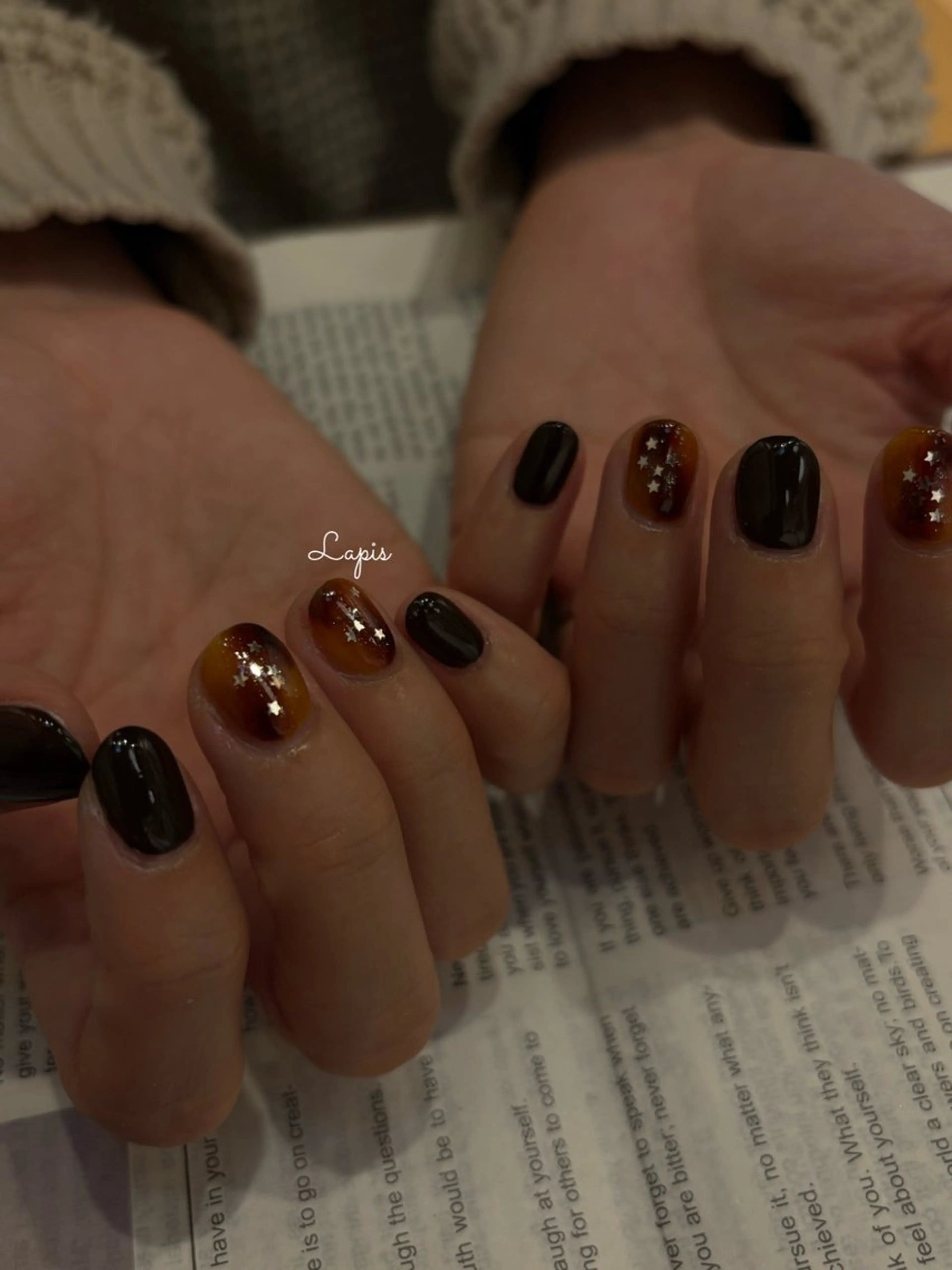 ネイル ハンドネイル Lapis *のネイルデザイン