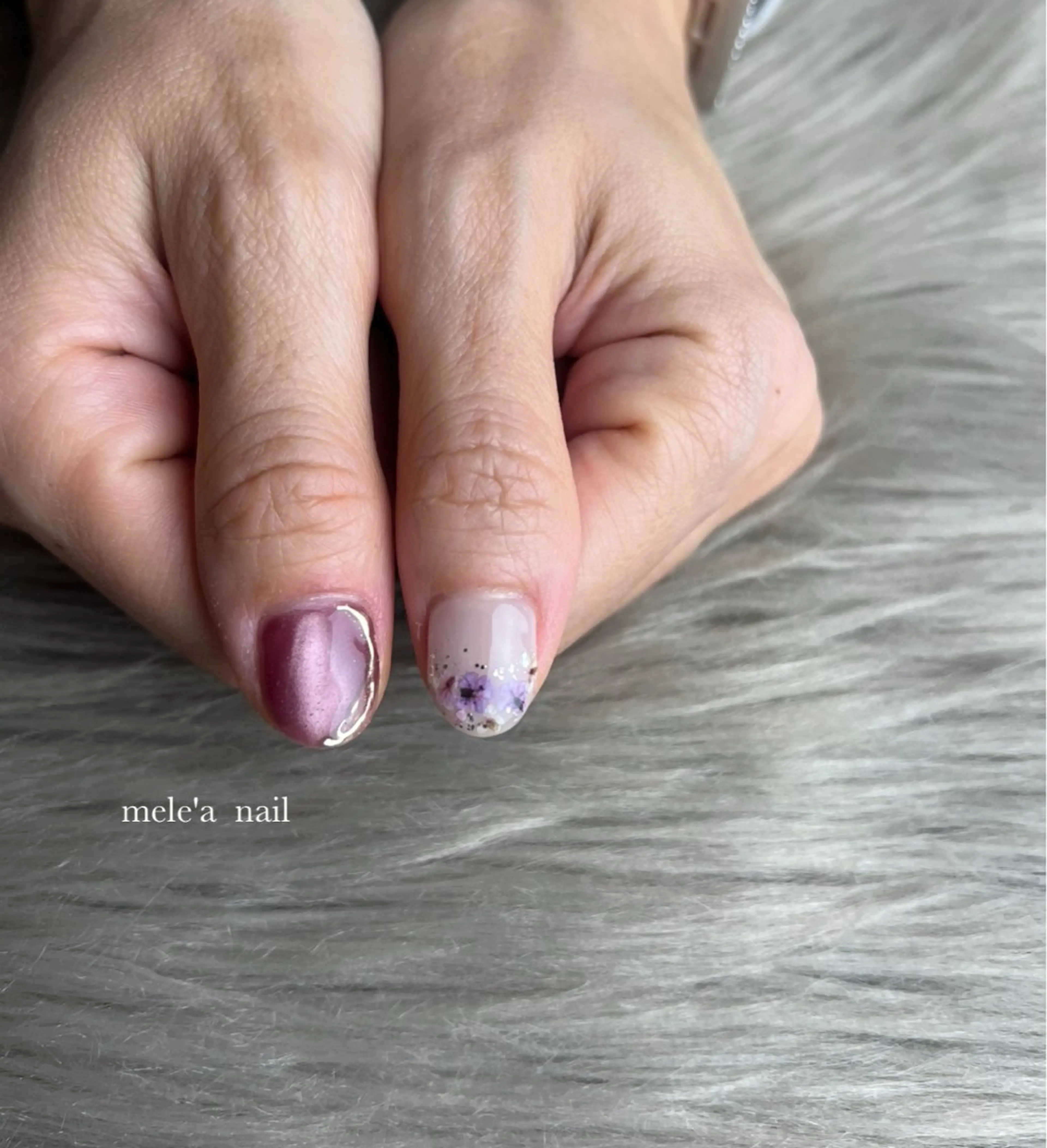 ネイル フラワーネイル ハンドネイル miho meléanailのネイルデザイン