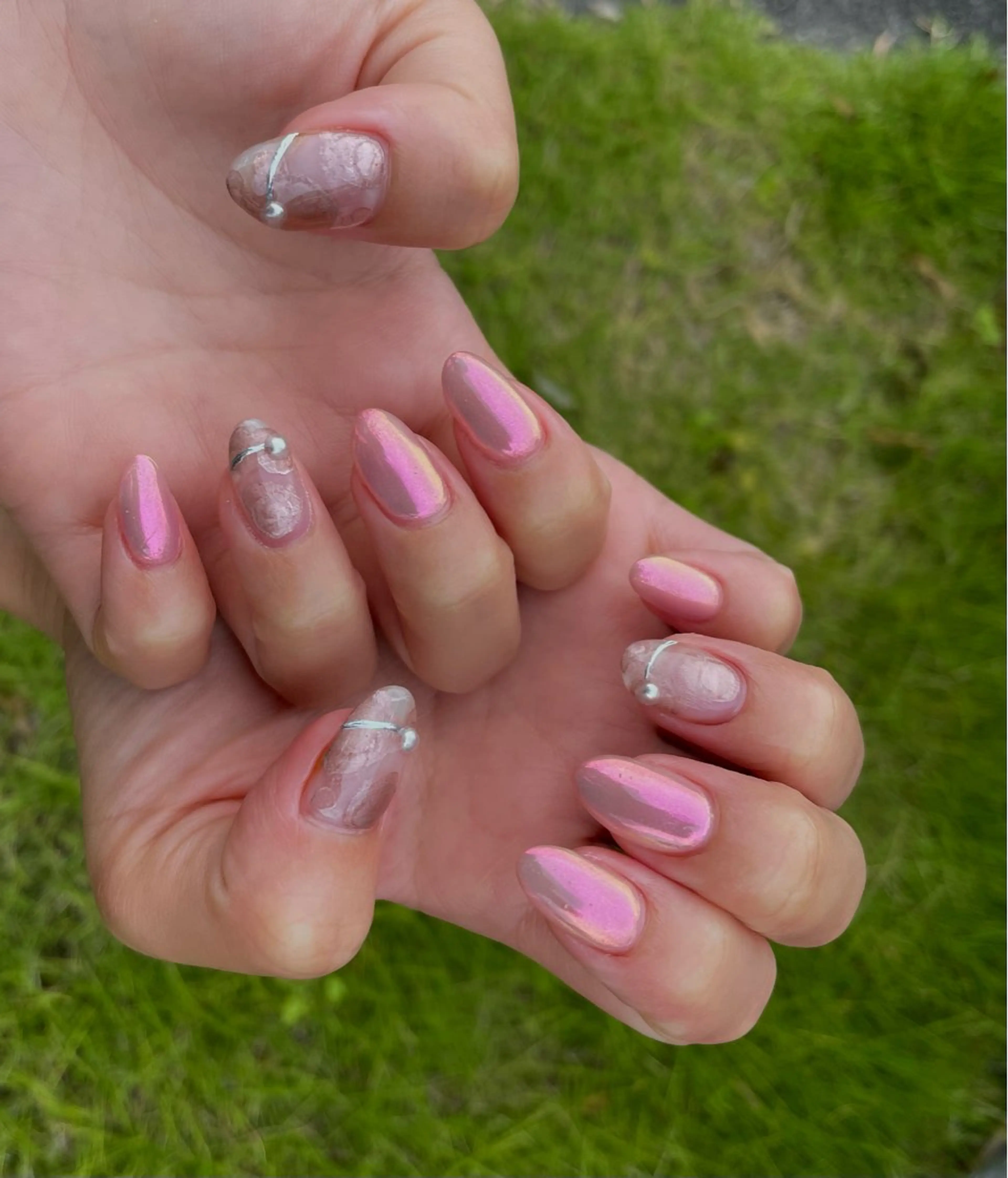 ネイル petit 薄窪のネイルデザイン