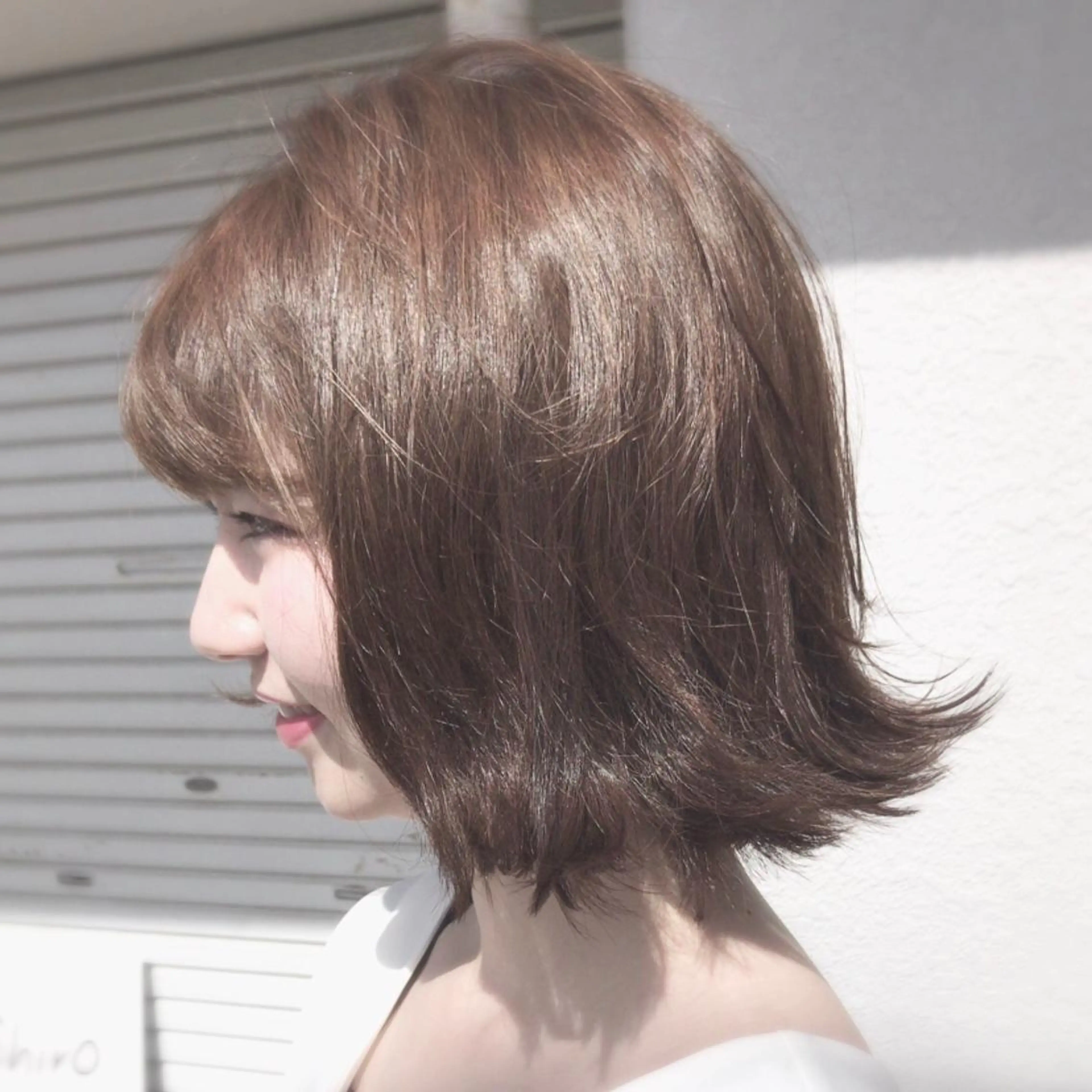 ショート カラー レイヤーカット匠 イソザキノリユキのヘアスタイル