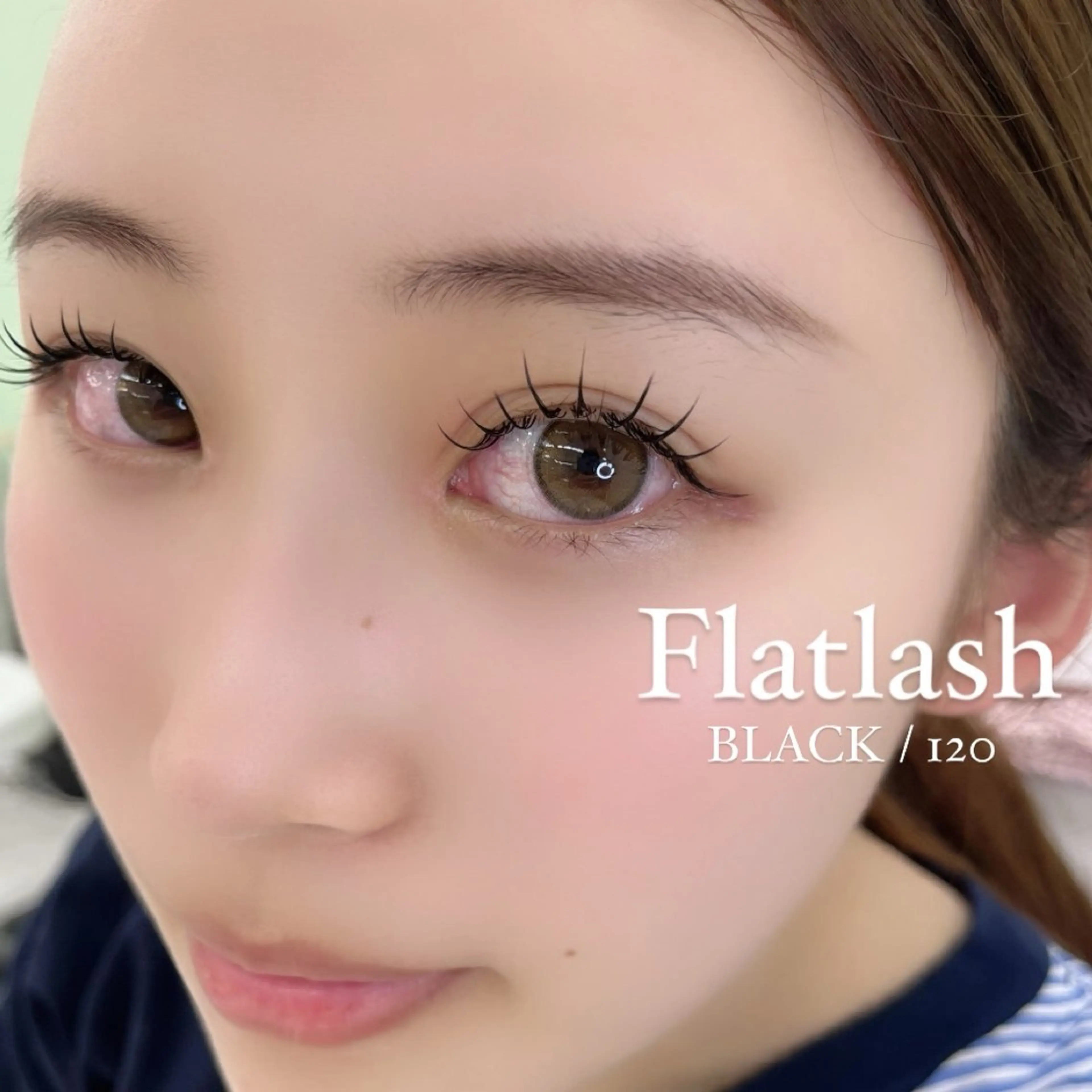 マツエク・マツパ フラットラッシュ マツパ eyelist yuukaのマツエク・マツパデザイン