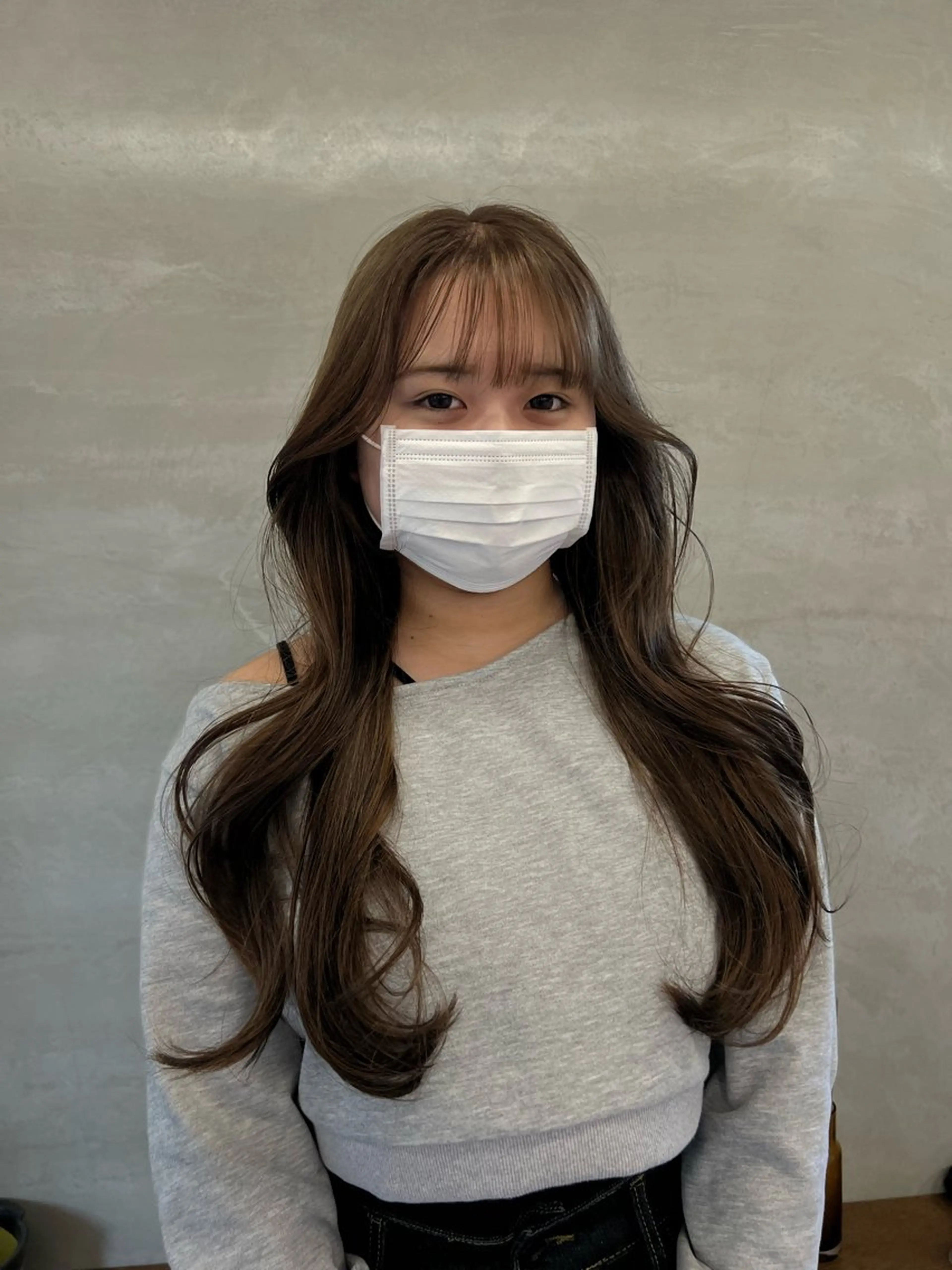 ロング ヘアカラー ｻｶﾓﾄ ﾅｵﾐのヘアスタイル