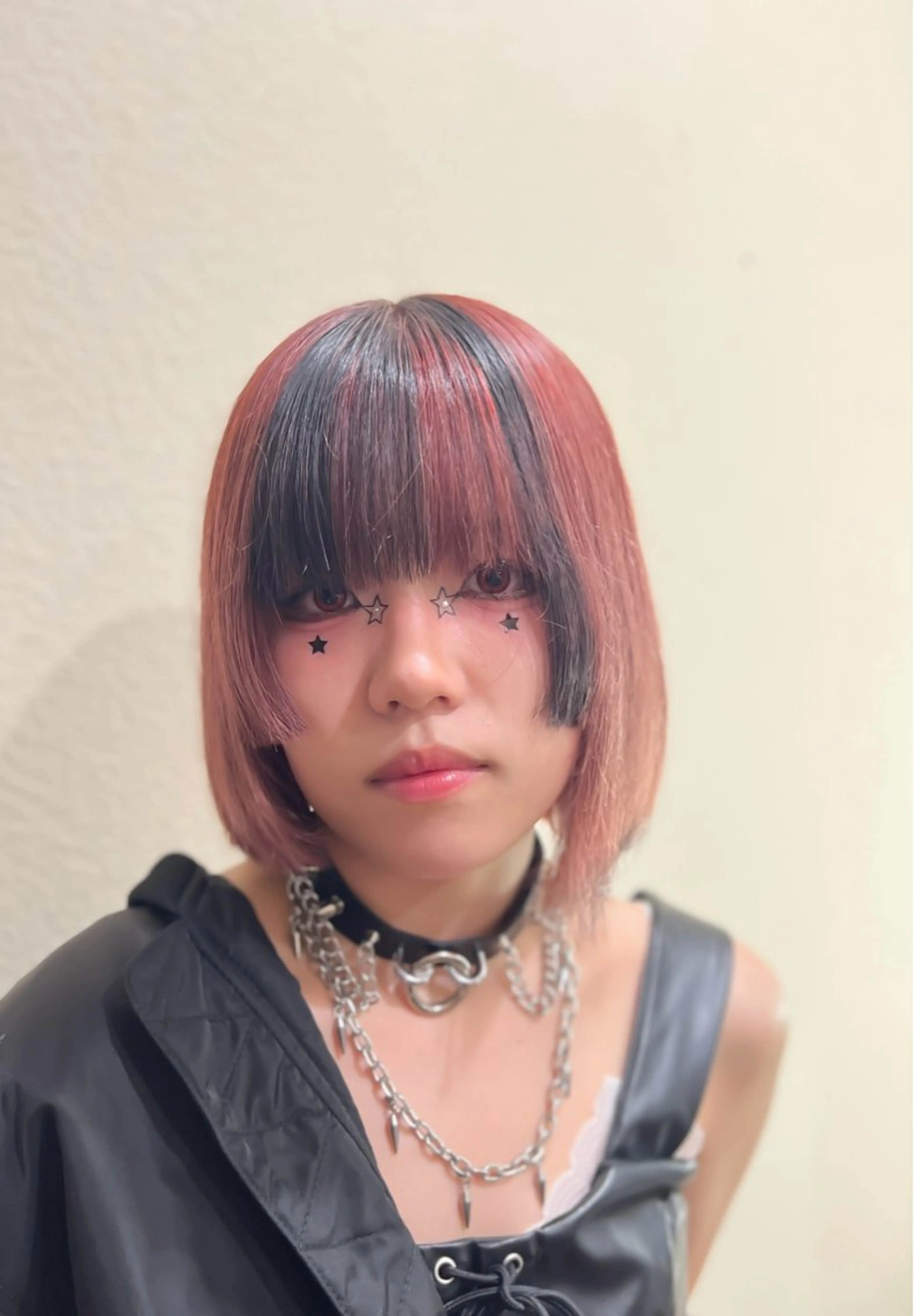 ミディアム カラー LEBEN所属・和夢/メンズカット/ パーマ/ハイトーンのヘアスタイル