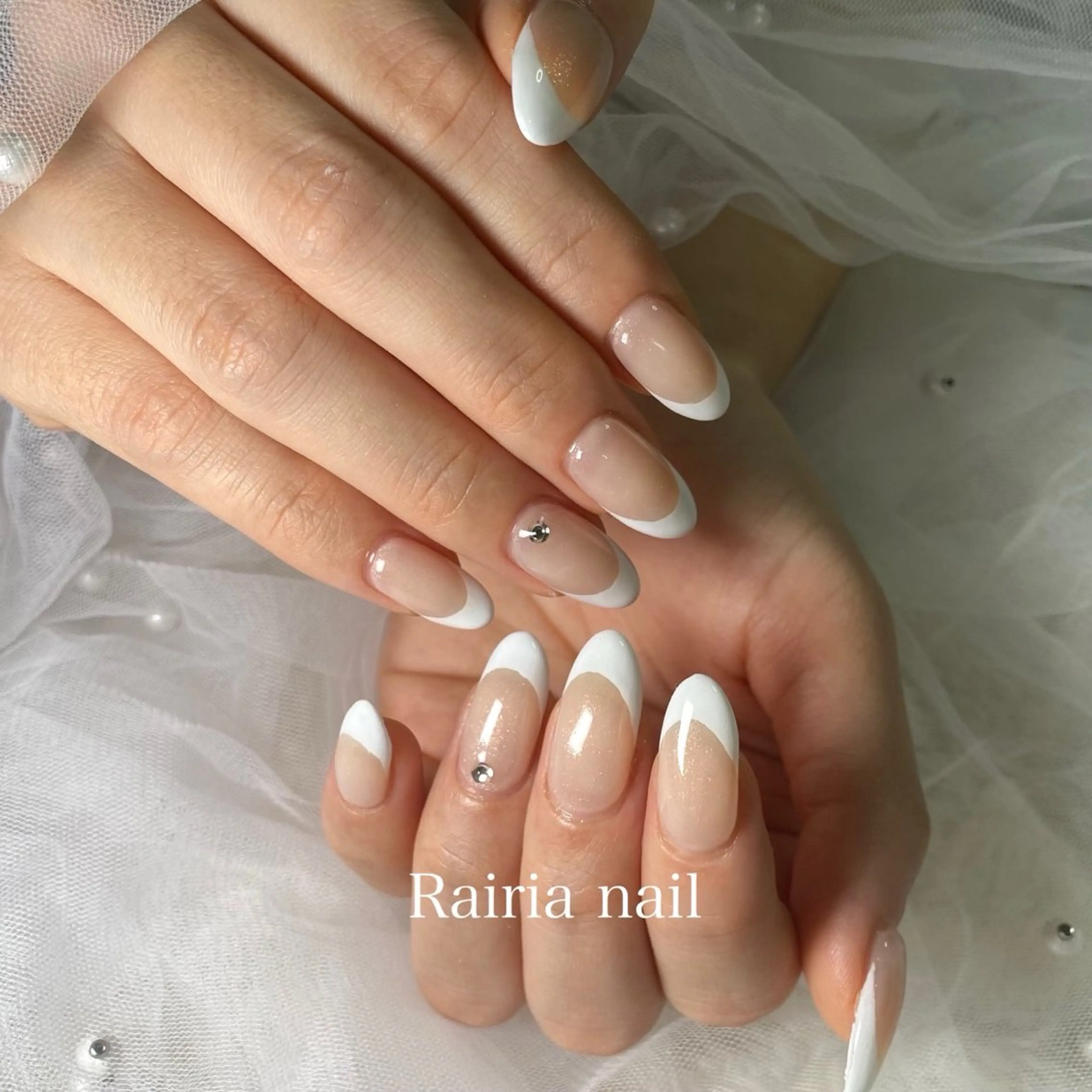 ネイル グリーン 持ち込み Rairia nail本八幡店のネイルデザイン