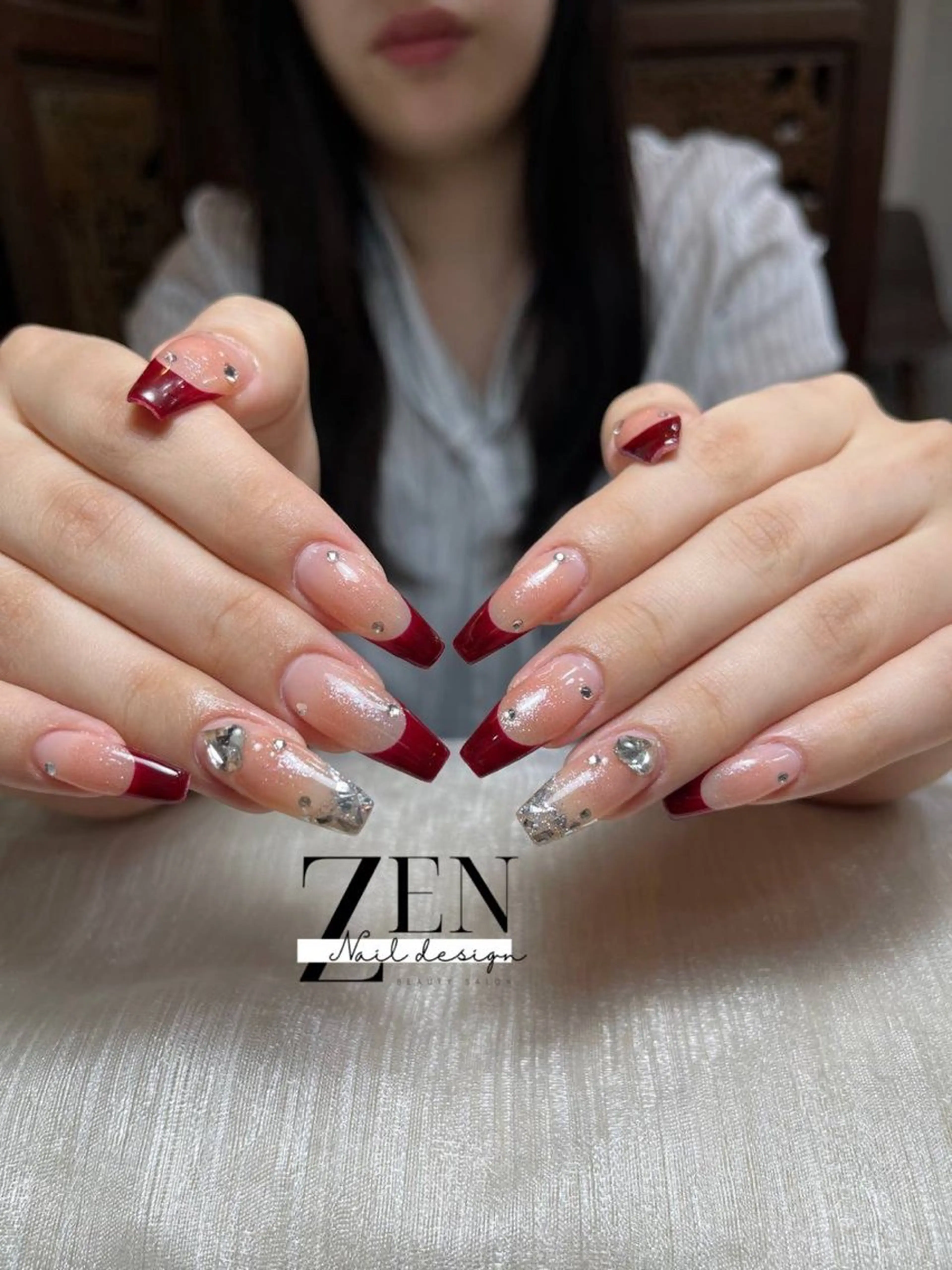 ネイル 持ち込み スカルプネイル ネイルチップ ハンドネイル Zen Nail Design 池袋のネイルデザイン