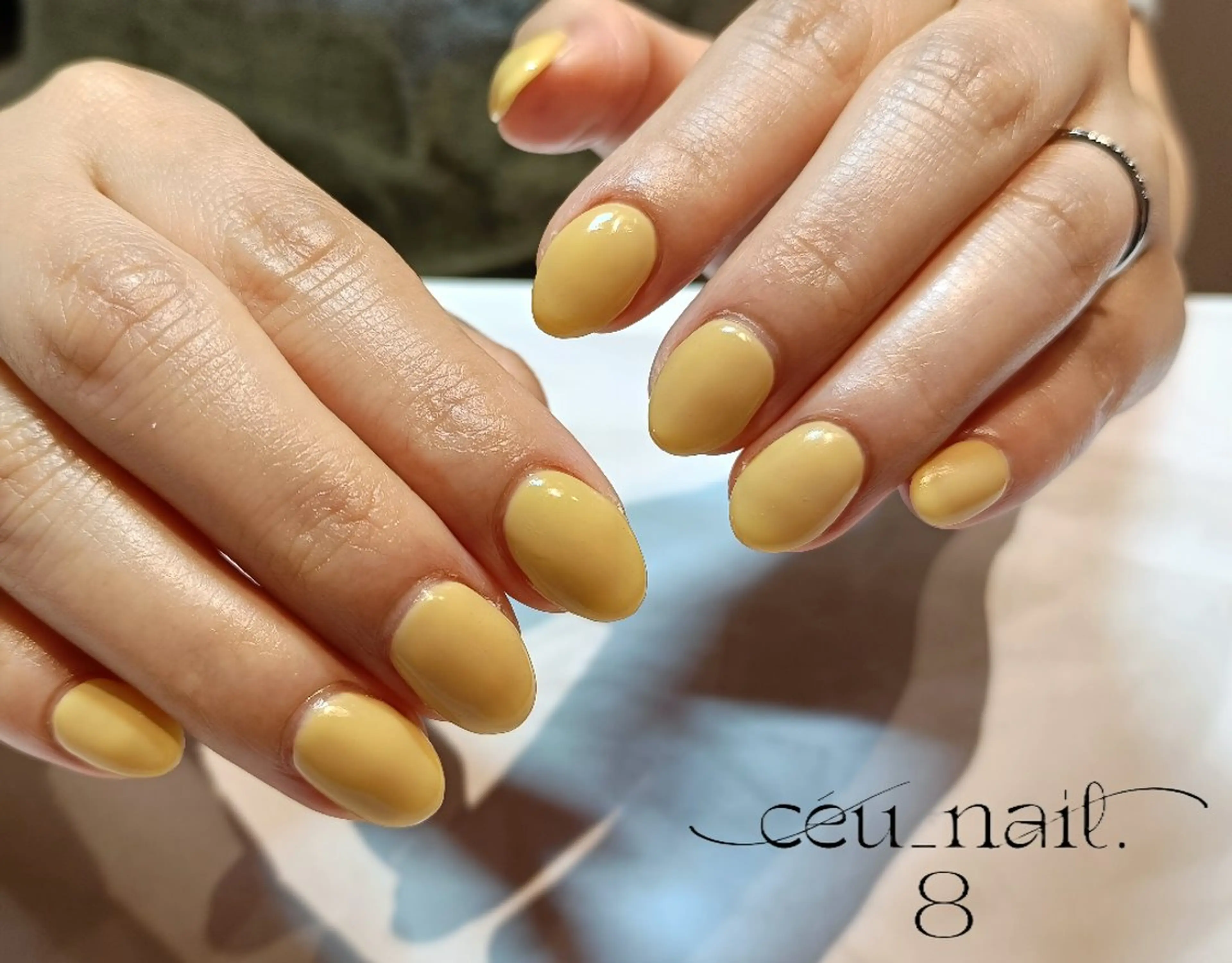ネイル ワンカラーネイル ceu_nail.8所属・céu_nail.8 Kikoのネイルデザイン