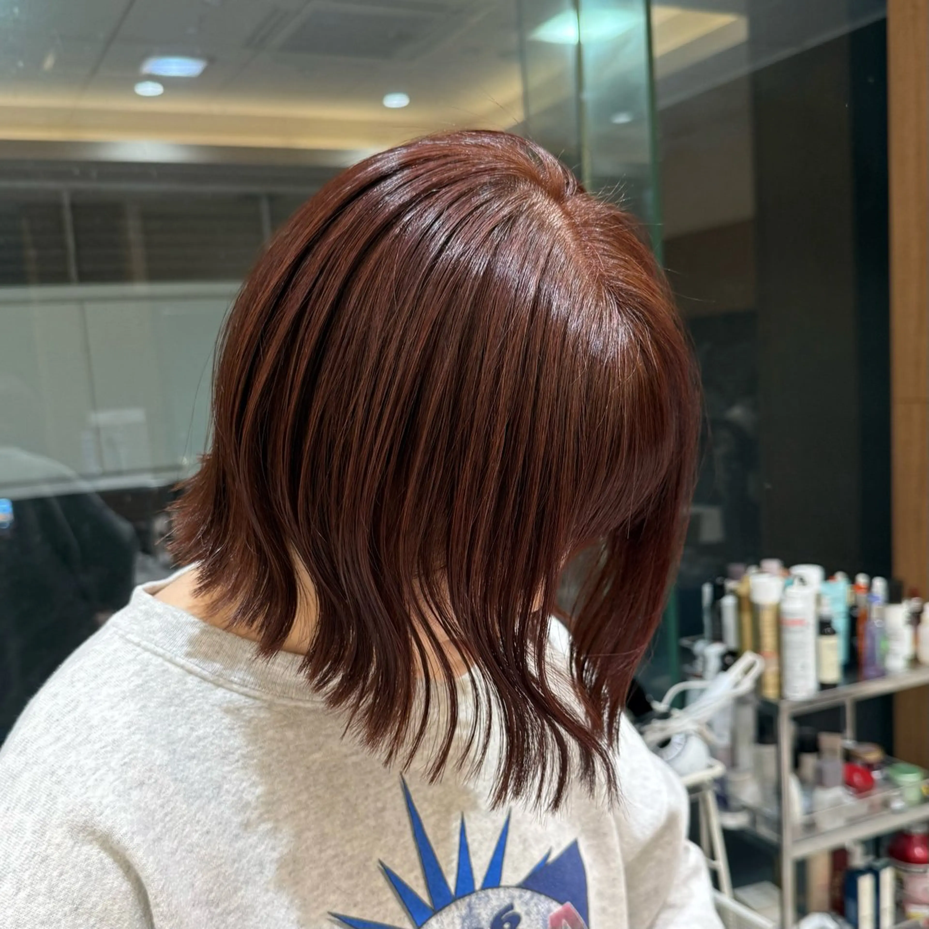ミディアム カラー レナーク・ソワン るうかのヘアスタイル