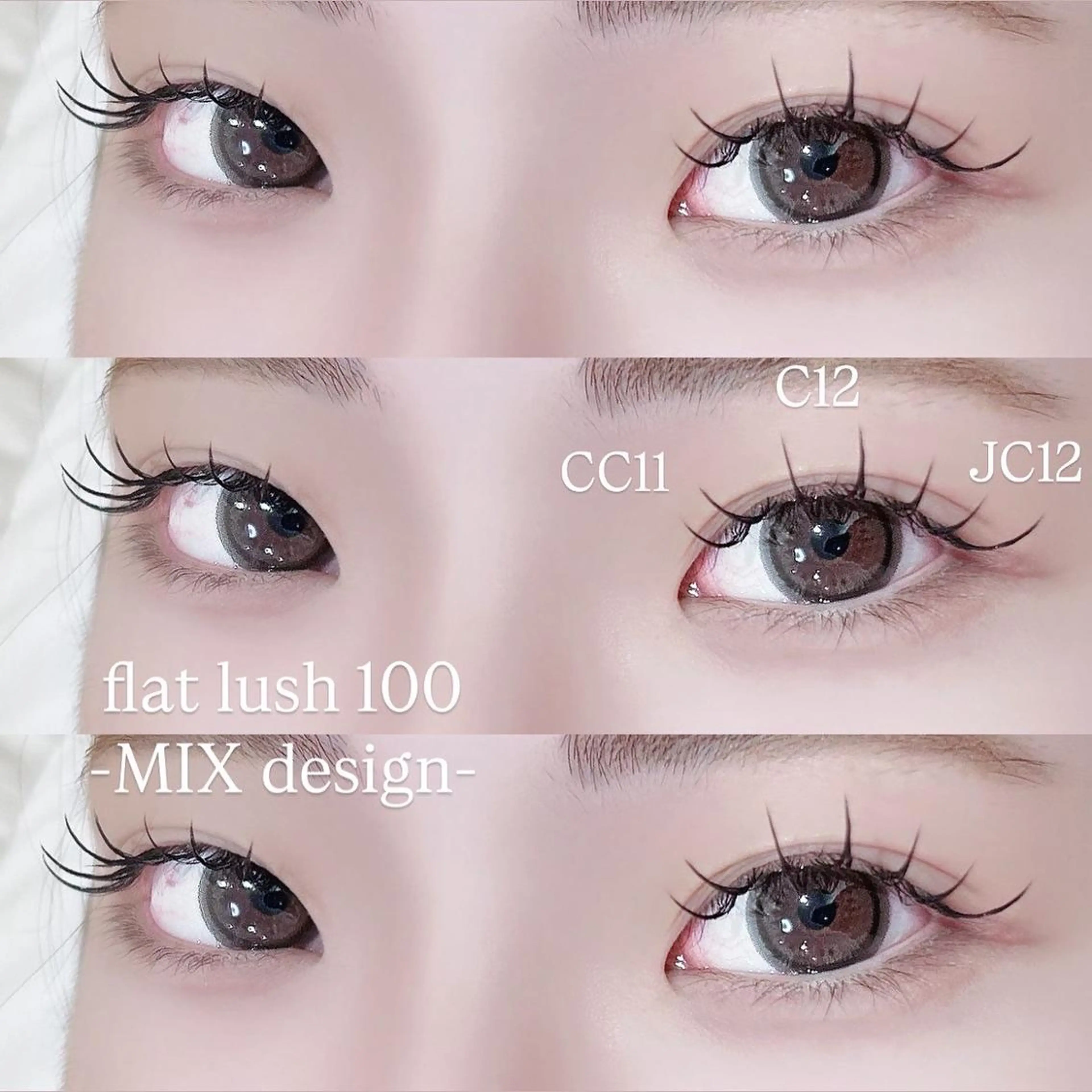 マツエク・マツパ バインドロック 束感まつ毛 フラットラッシュ 韓国風マツエク パリジェンヌラッシュリフト mizuki/束感 まつげ/似合わせ眉のマツエク・マツパデザイン