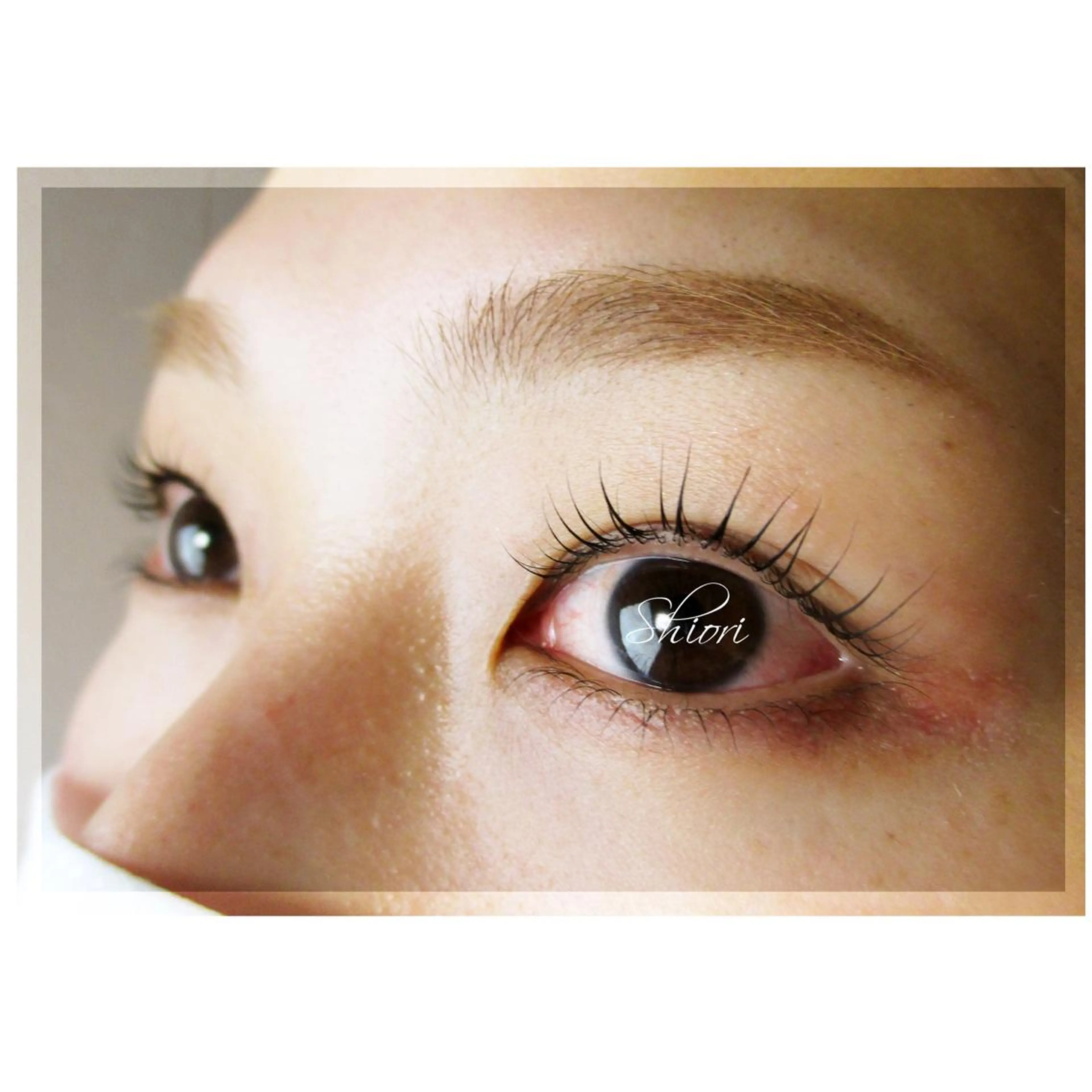 マツエク・マツパ 一重×まつ毛パーマ マツパ 宮崎 詩織のマツエク・マツパデザイン