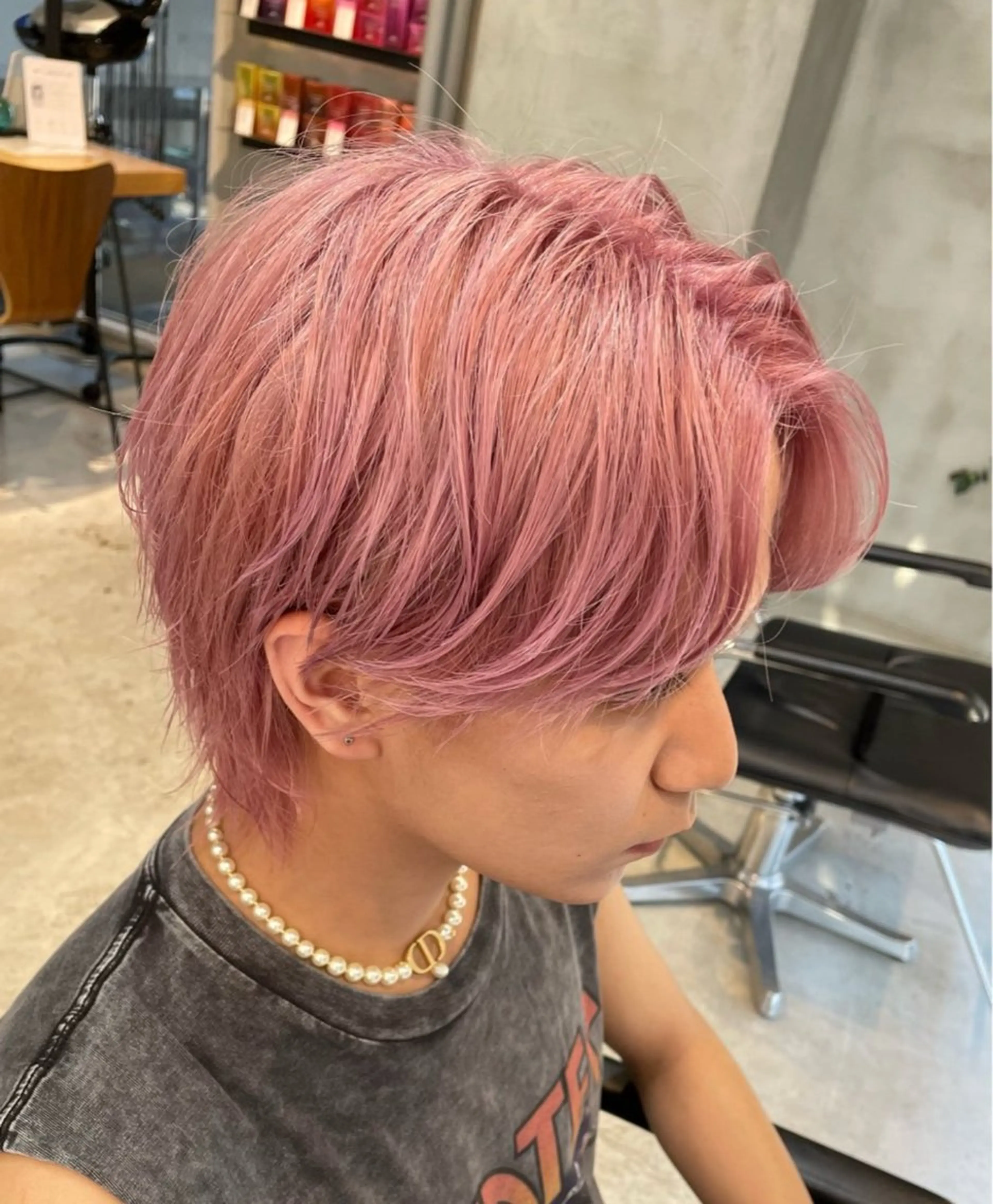 カラー メンズ カット ヘアカラー 👑メンズパーマ屋 👑/栄/馬場斗生のヘアスタイル