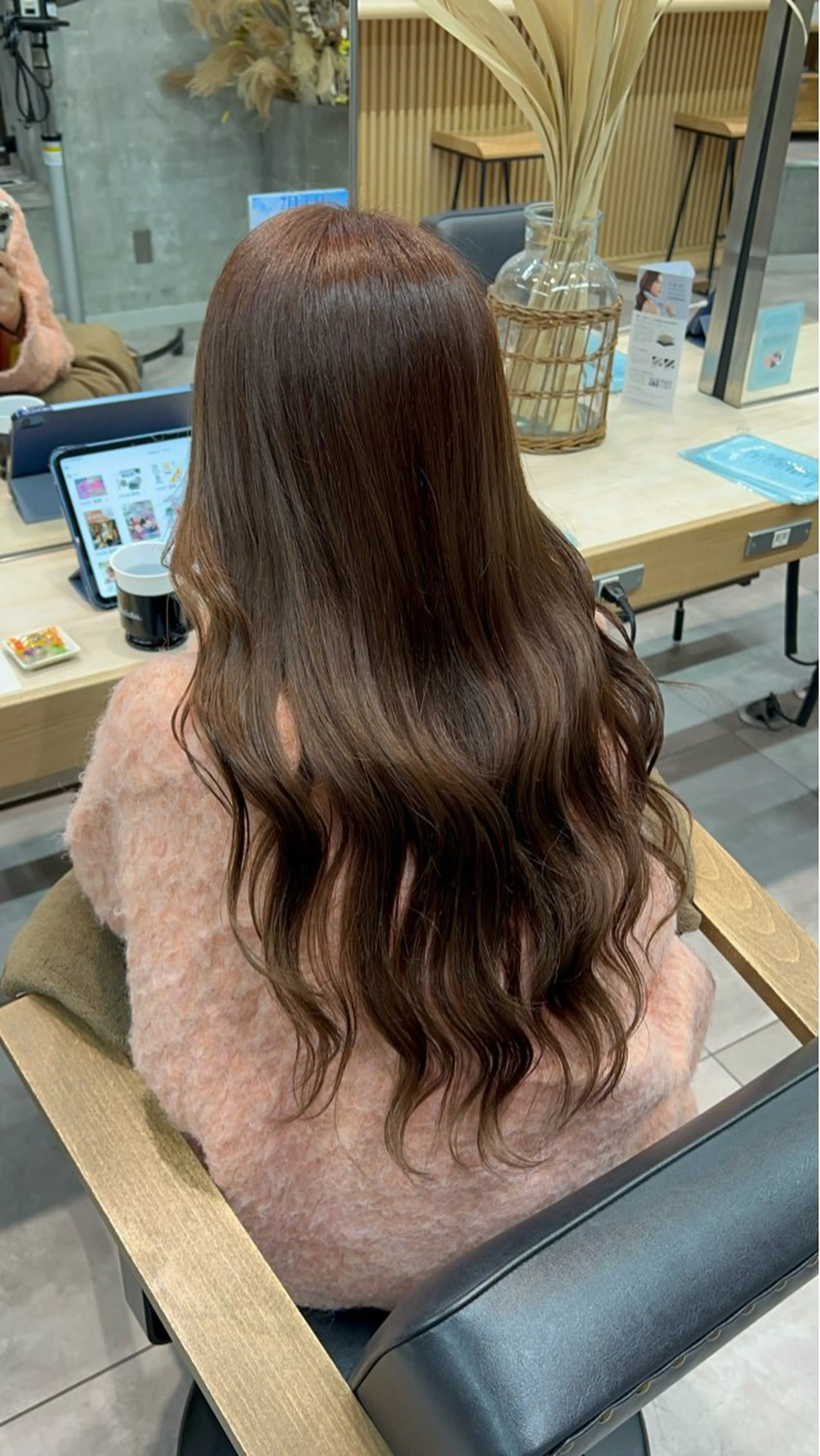 ロング カラー ヘアカラー トリートメント 🌞レイヤー×カラー 前川那津美🌞のヘアスタイル