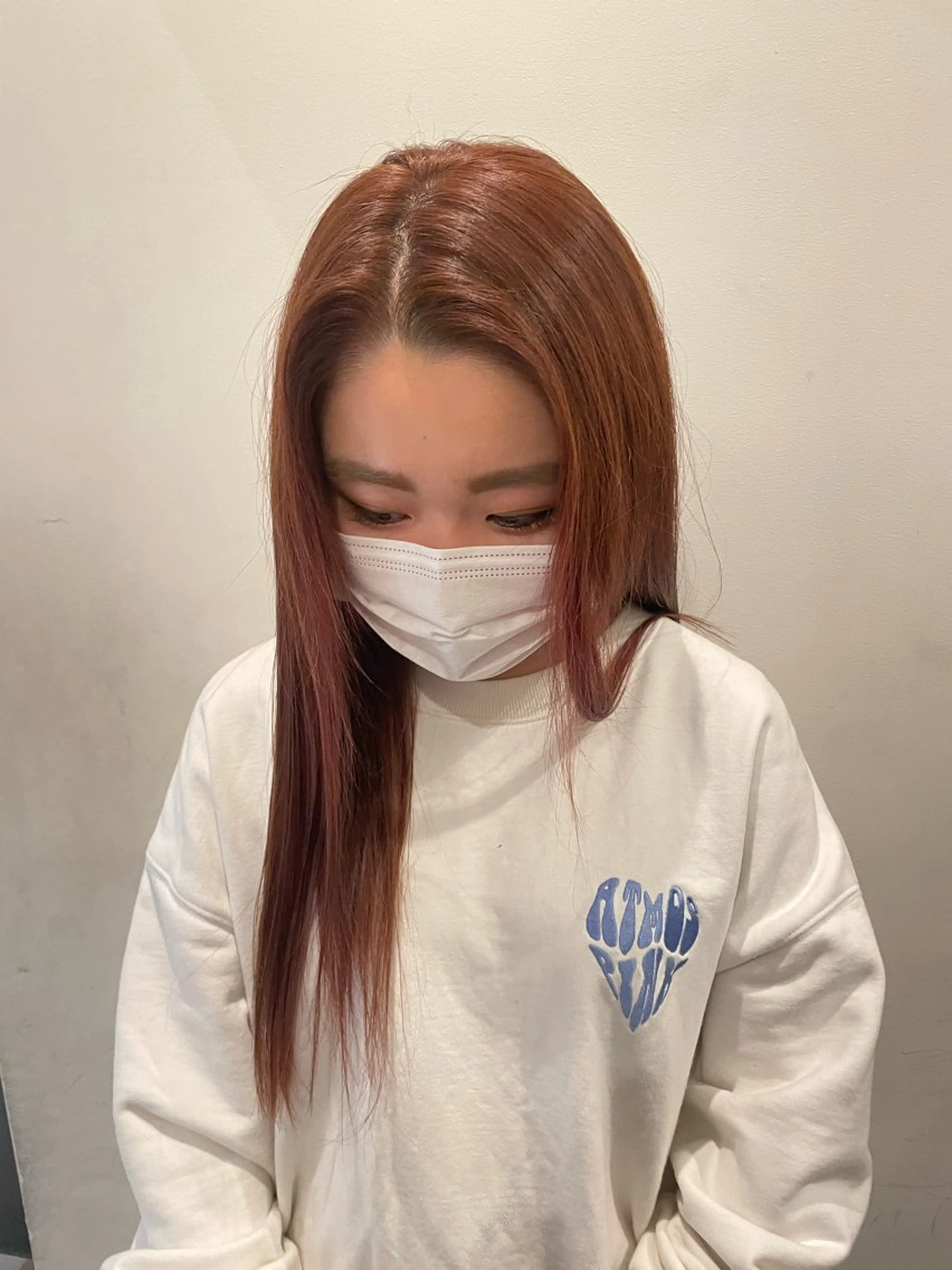 ロング カラー RIN／韓国ヘア レイヤーカットのヘアスタイル