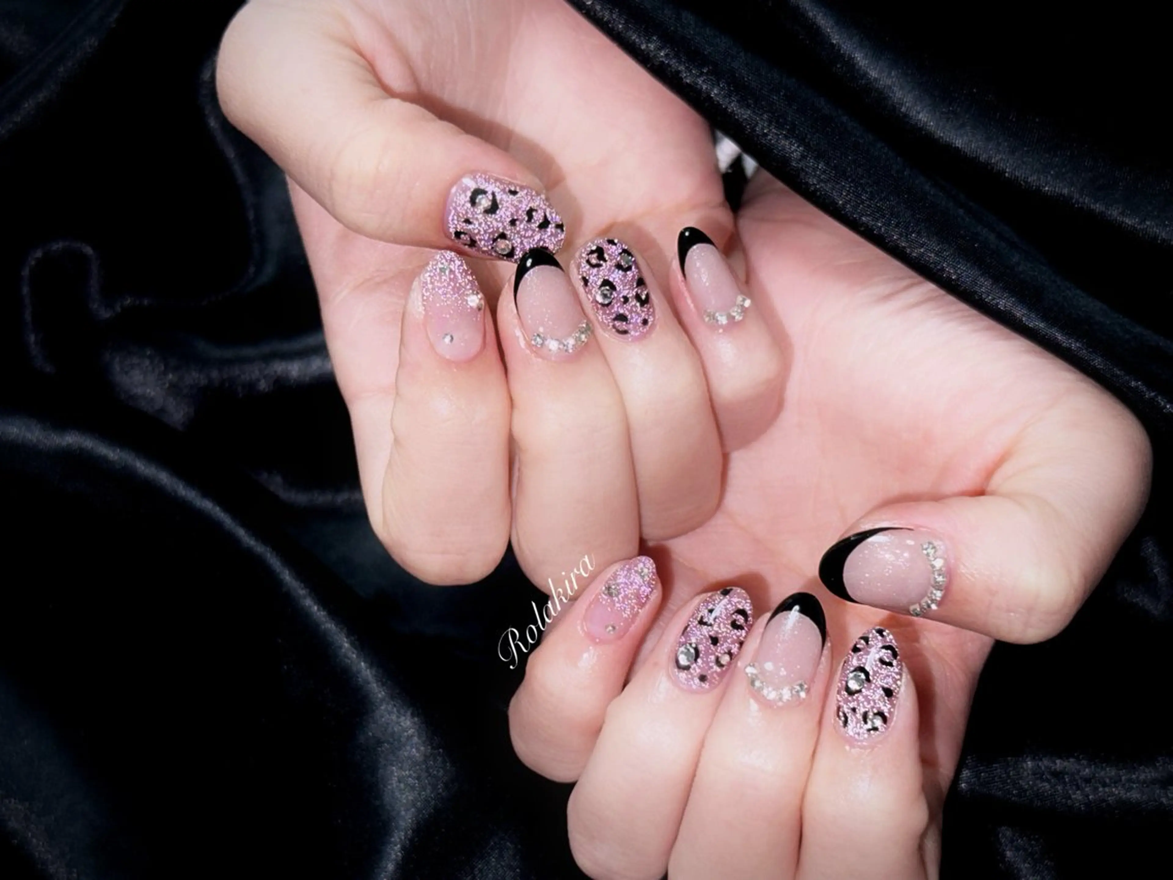 ネイル チークネイル 長さ出し フレンチネイル ジェルネイル 韓国ネイル ハンドネイル Rola kira nail salon所属・Rola kira 麗のネイルデザイン