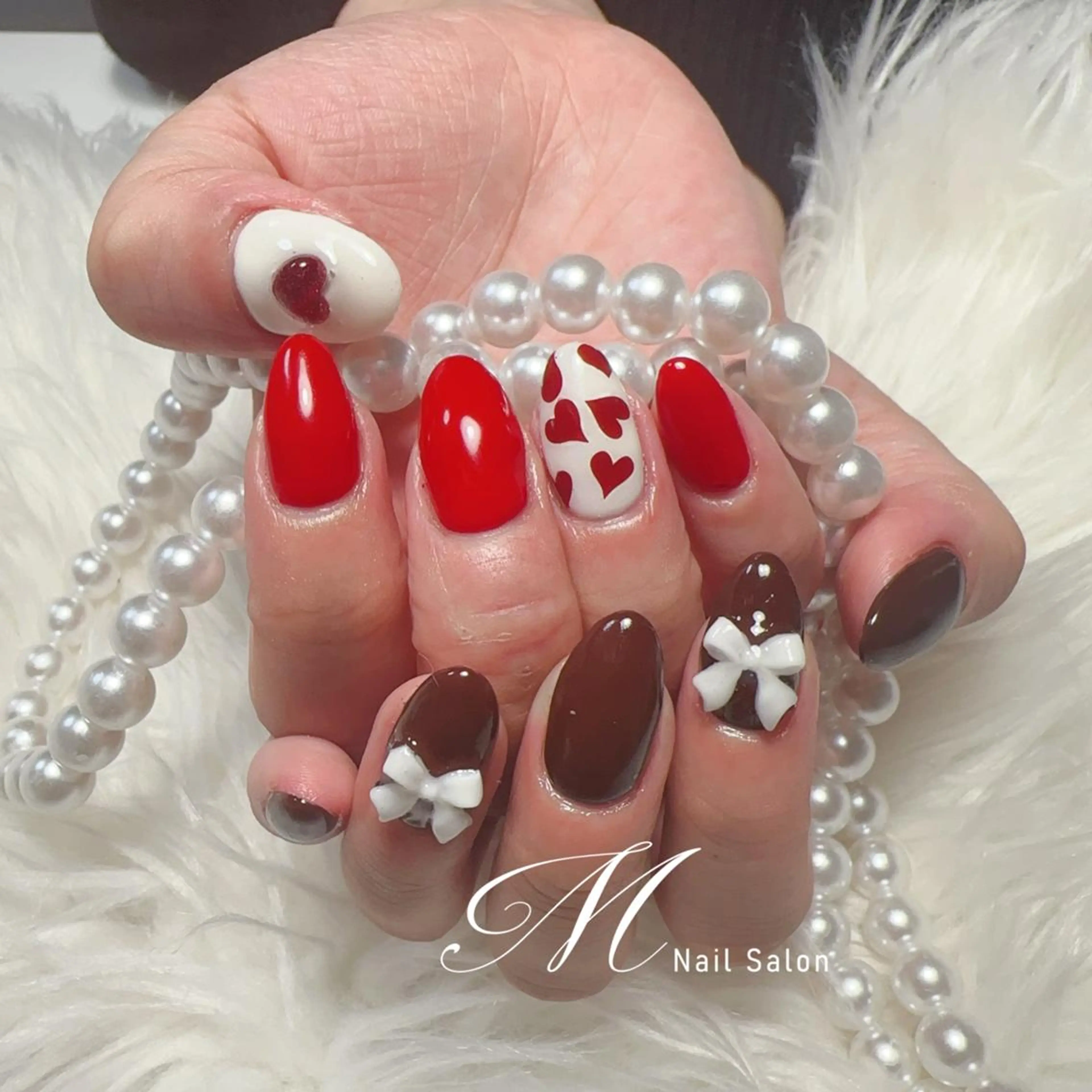 ネイル ✨M Nail✨池袋 パラジェル取扱店サのネイルデザイン