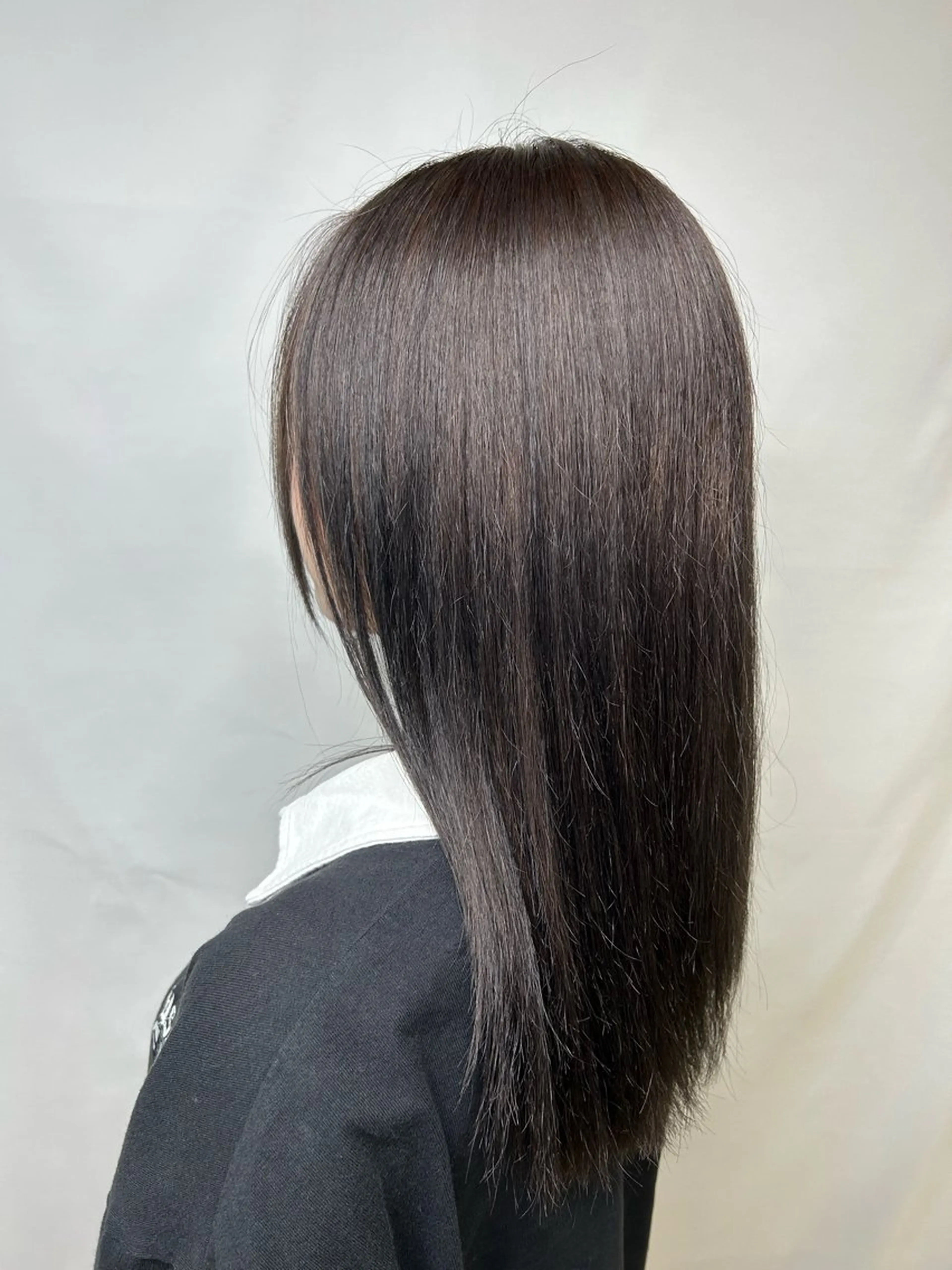 ロング カラー ベージュカラー 透明感カラー グレージュ トリートメント 松尾 乾伸のヘアスタイル