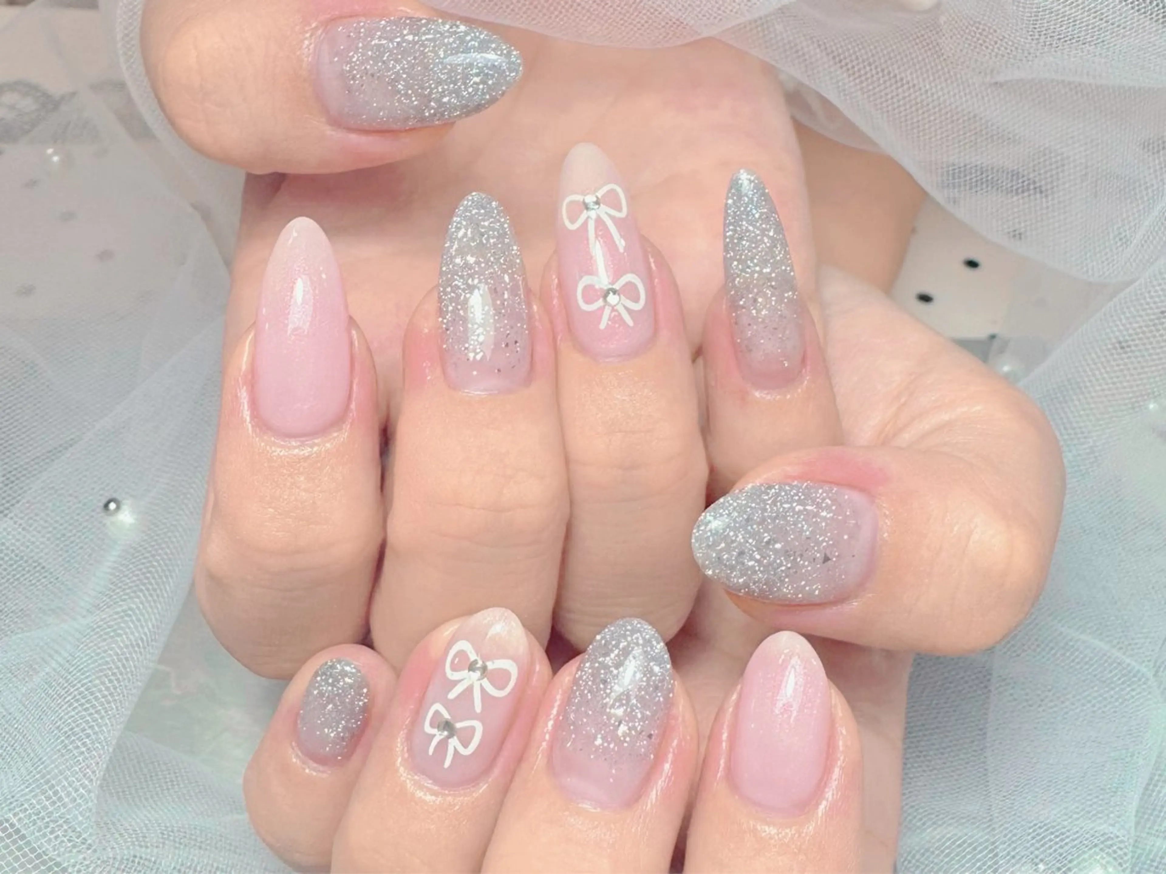 カラー ハンドネイル マジックミラー所属・マジック ミラーのネイルデザイン