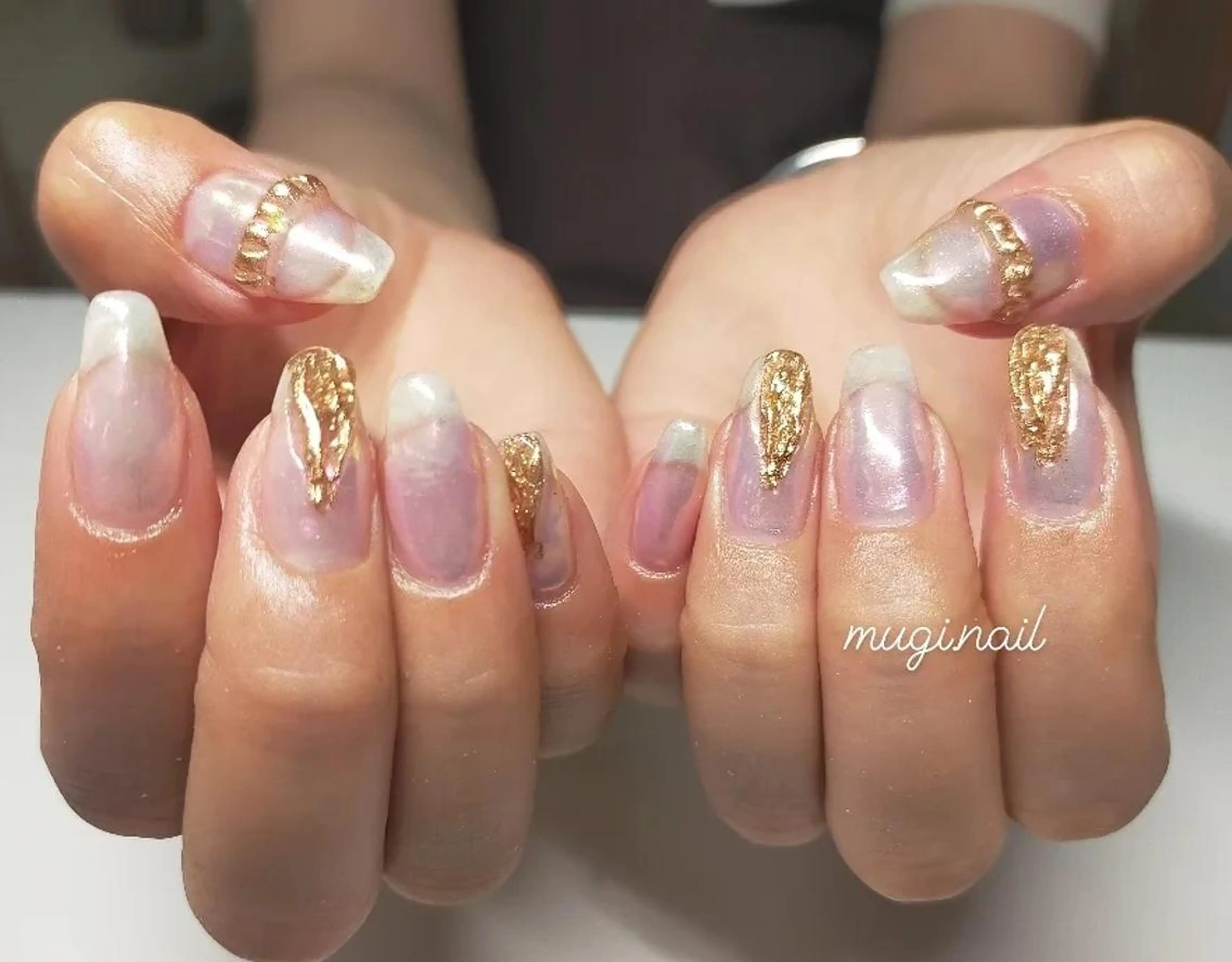 ネイル アートネイル 持ち込み Lulu nail salon 南堀江店所属・西村 あやかのネイルデザイン