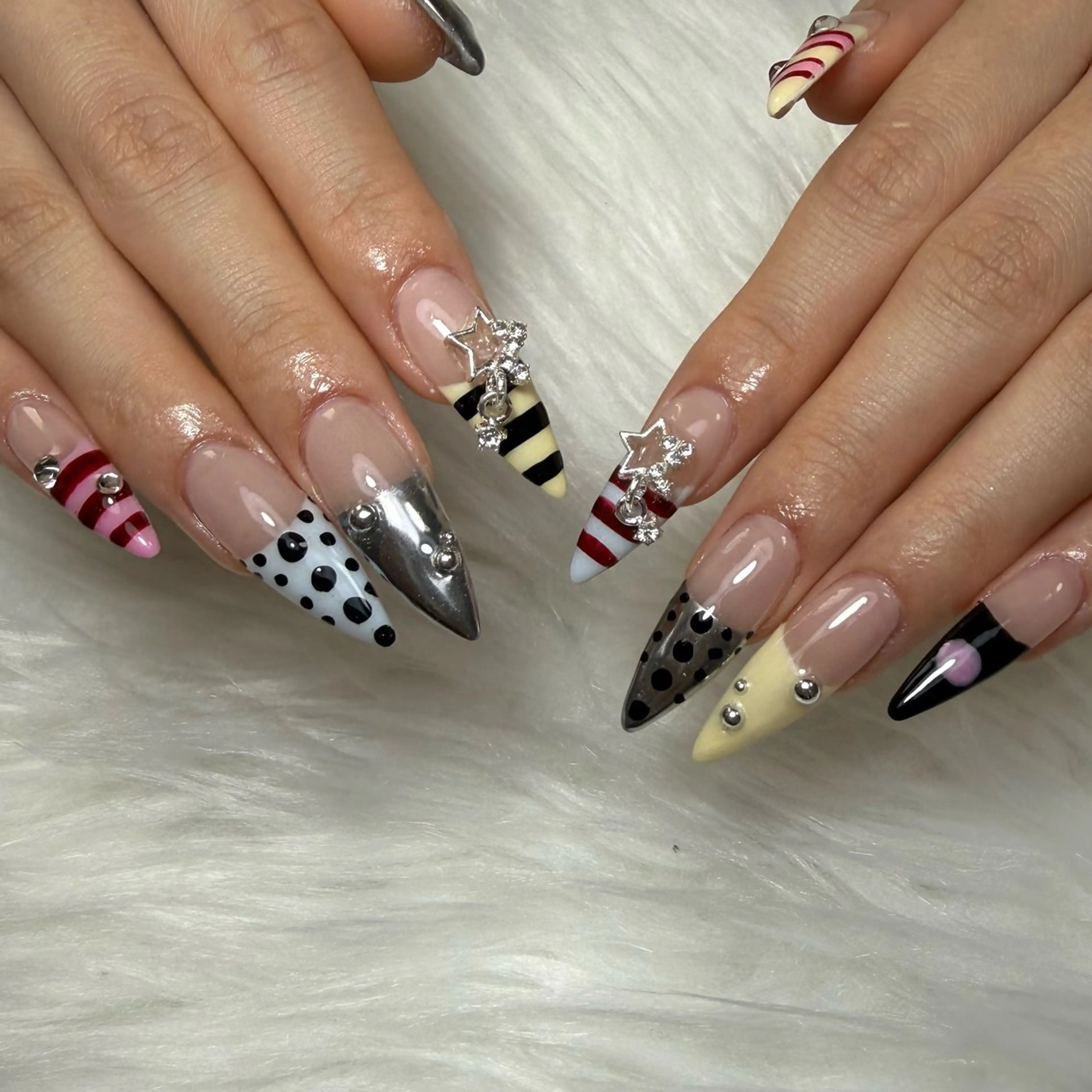 ネイル 持ち込み ハンドネイル L'ino nailのネイルデザイン