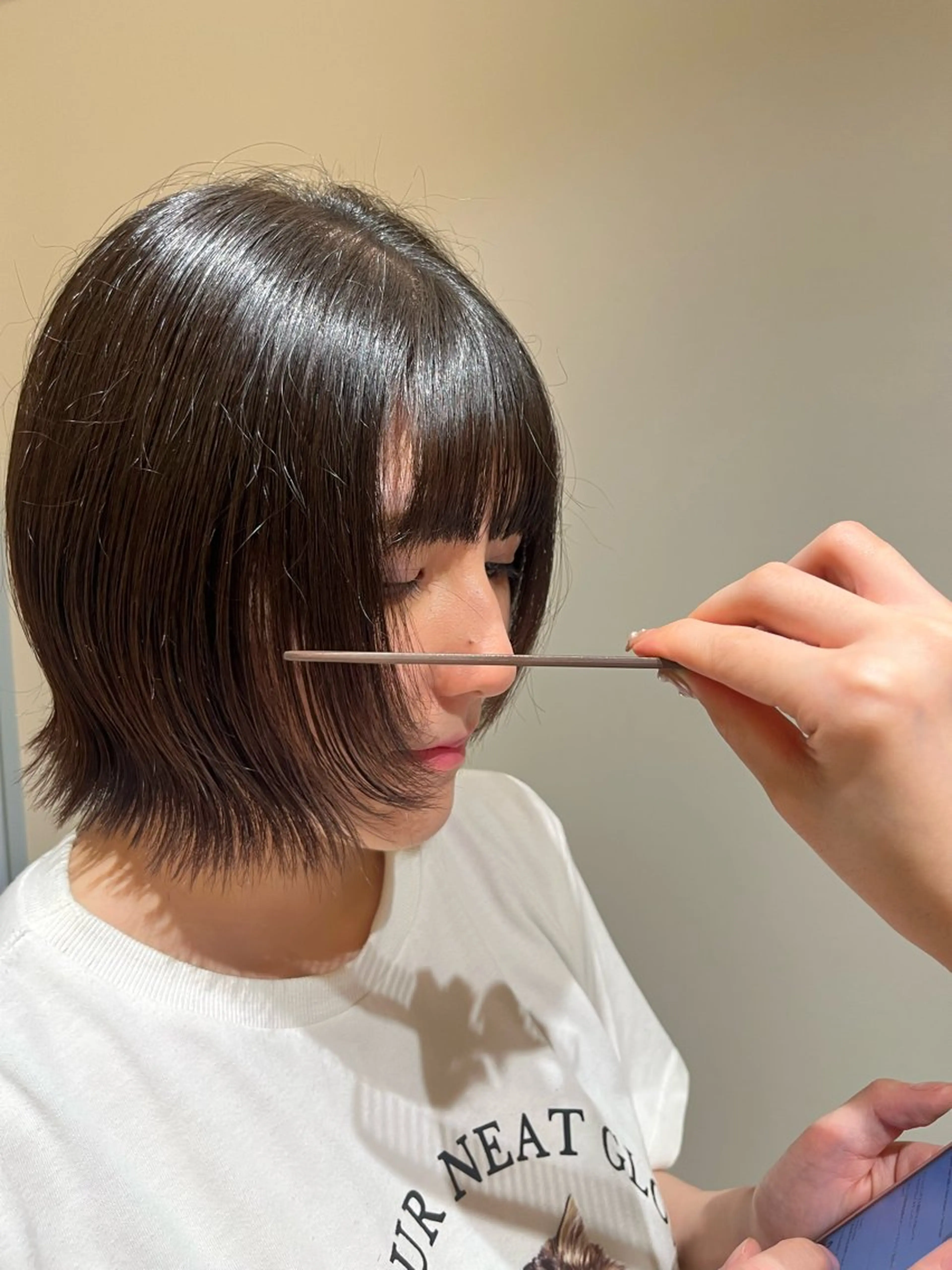 ミディアム 新宿 Chiakiのヘアスタイル