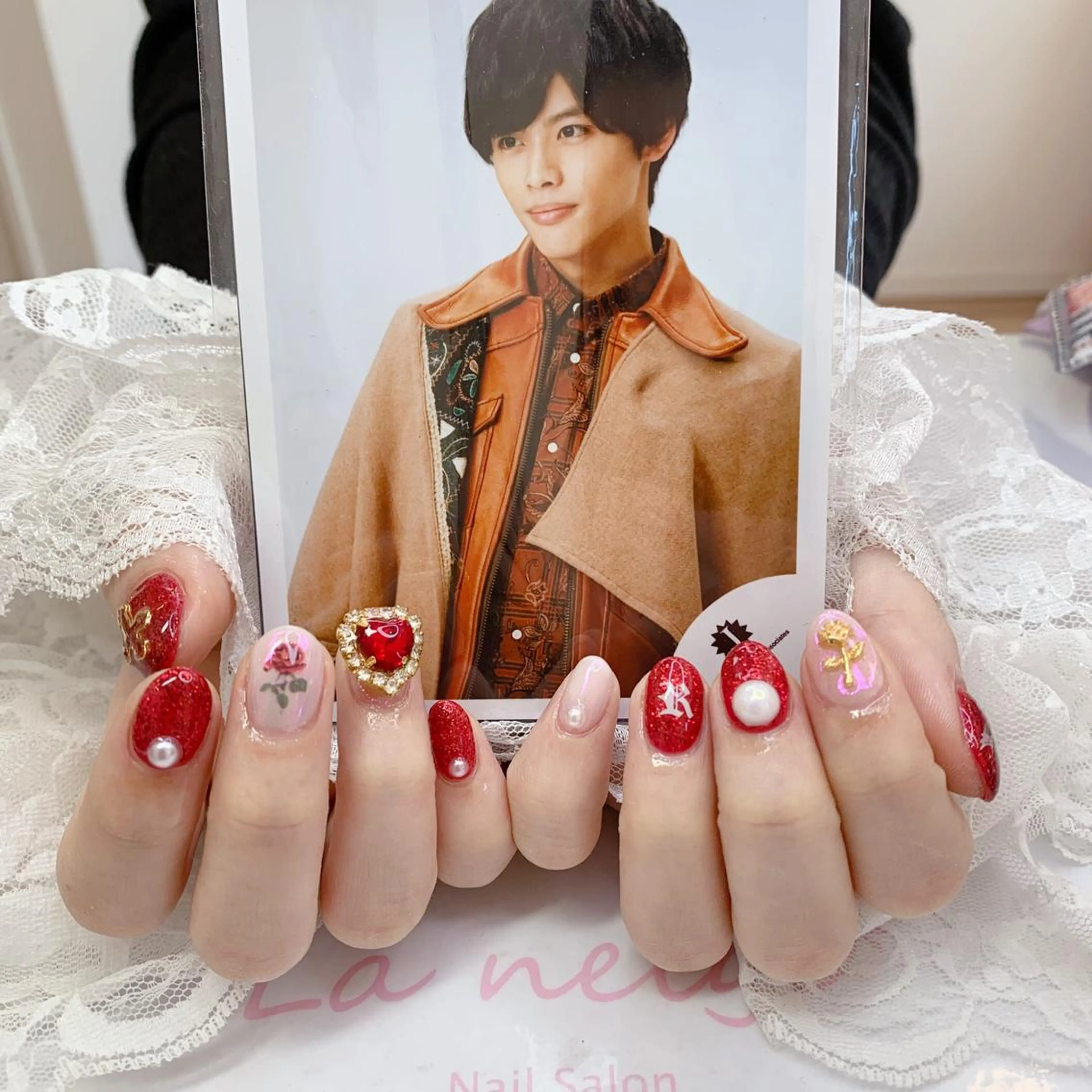 ネイル ハンドネイル La neige* yuki 🥯🍑のネイルデザイン