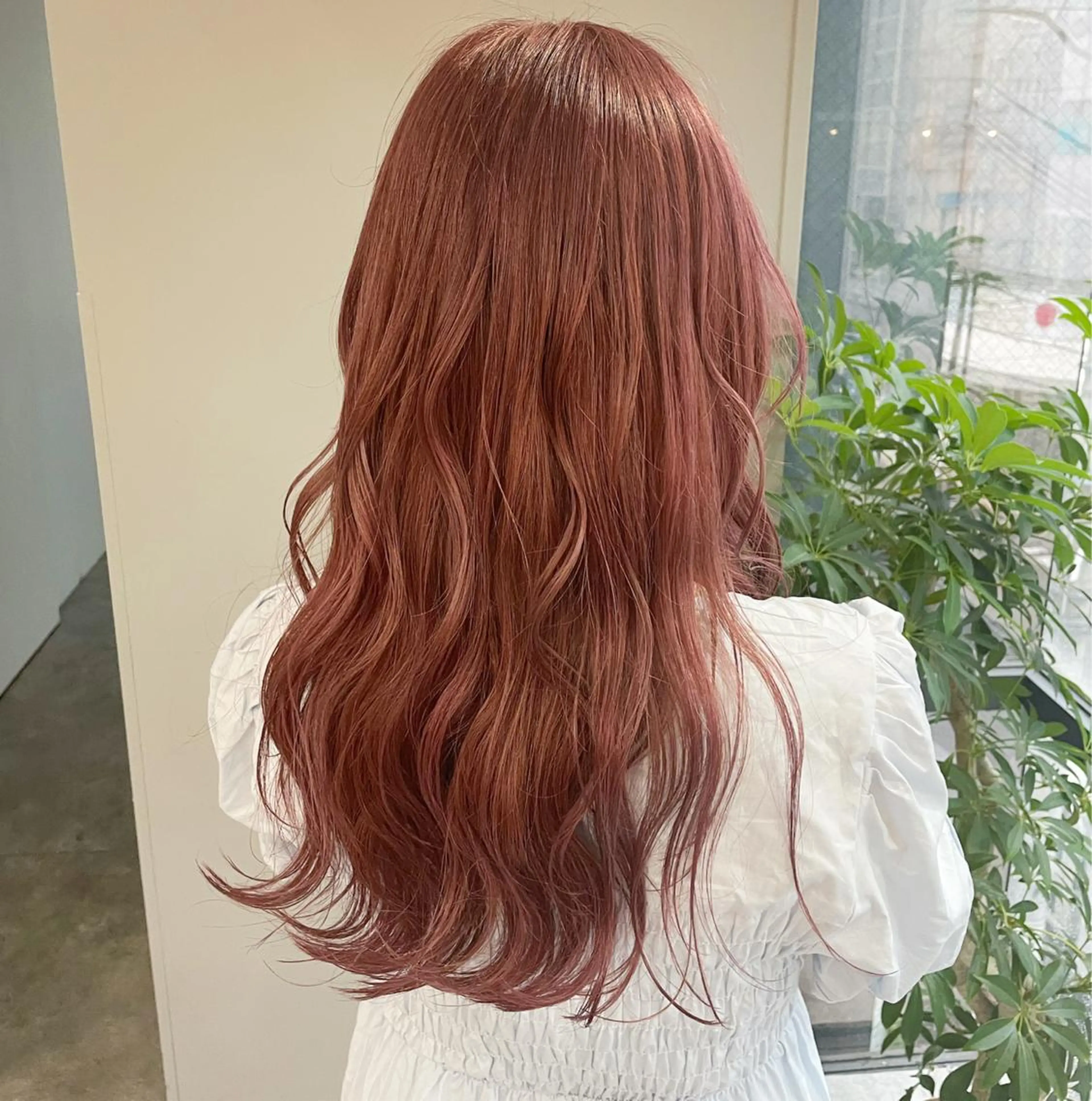 ロング ヘアカラー トリートメント soyon心斎橋所属・♡透明感/艶カラー/ M a I ♡のヘアスタイル