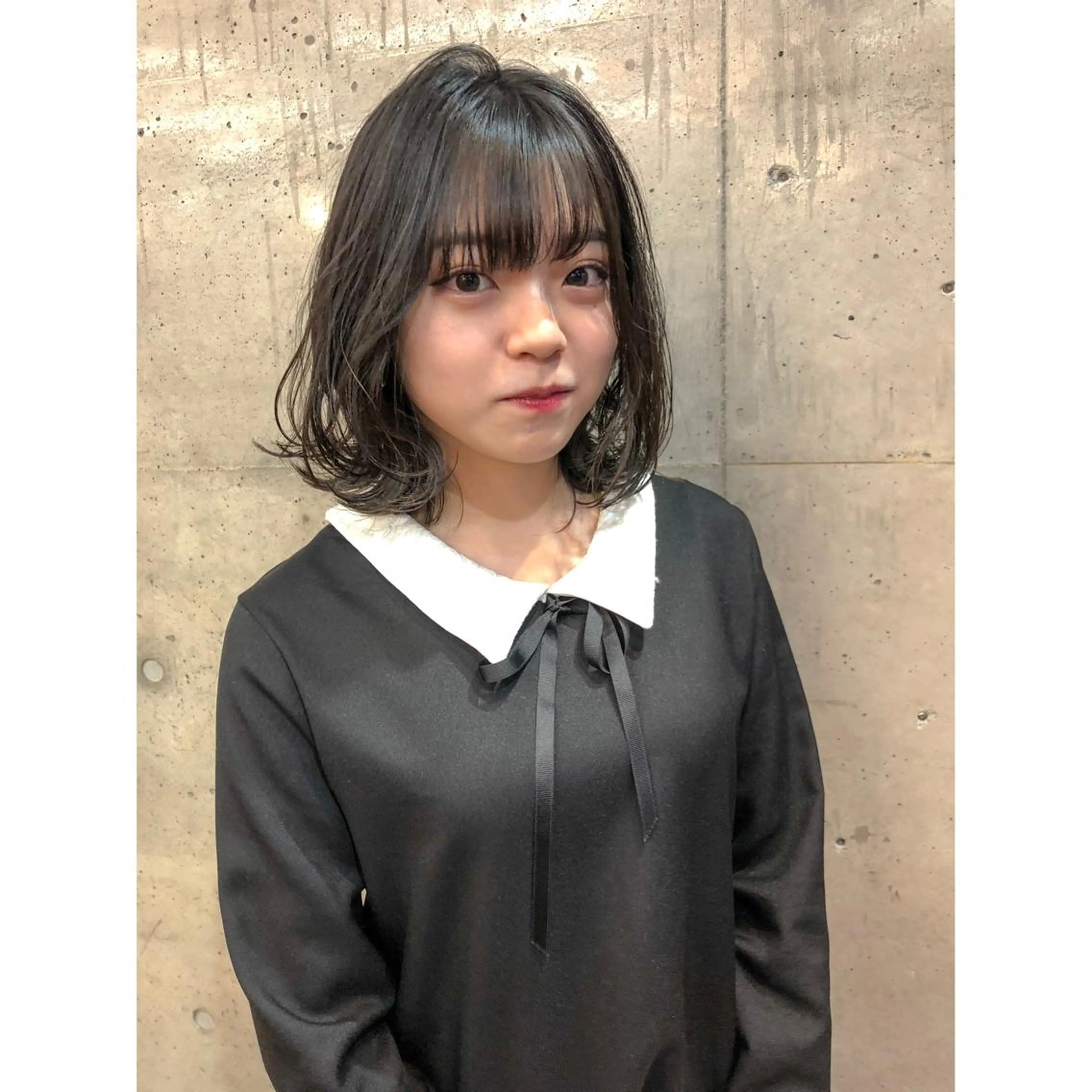 ミディアム カラー ハイライトカラー ハイライト カット ヘアカラー トリートメント ヘアセット センスをお届けします 大谷将生INFPのヘアスタイル