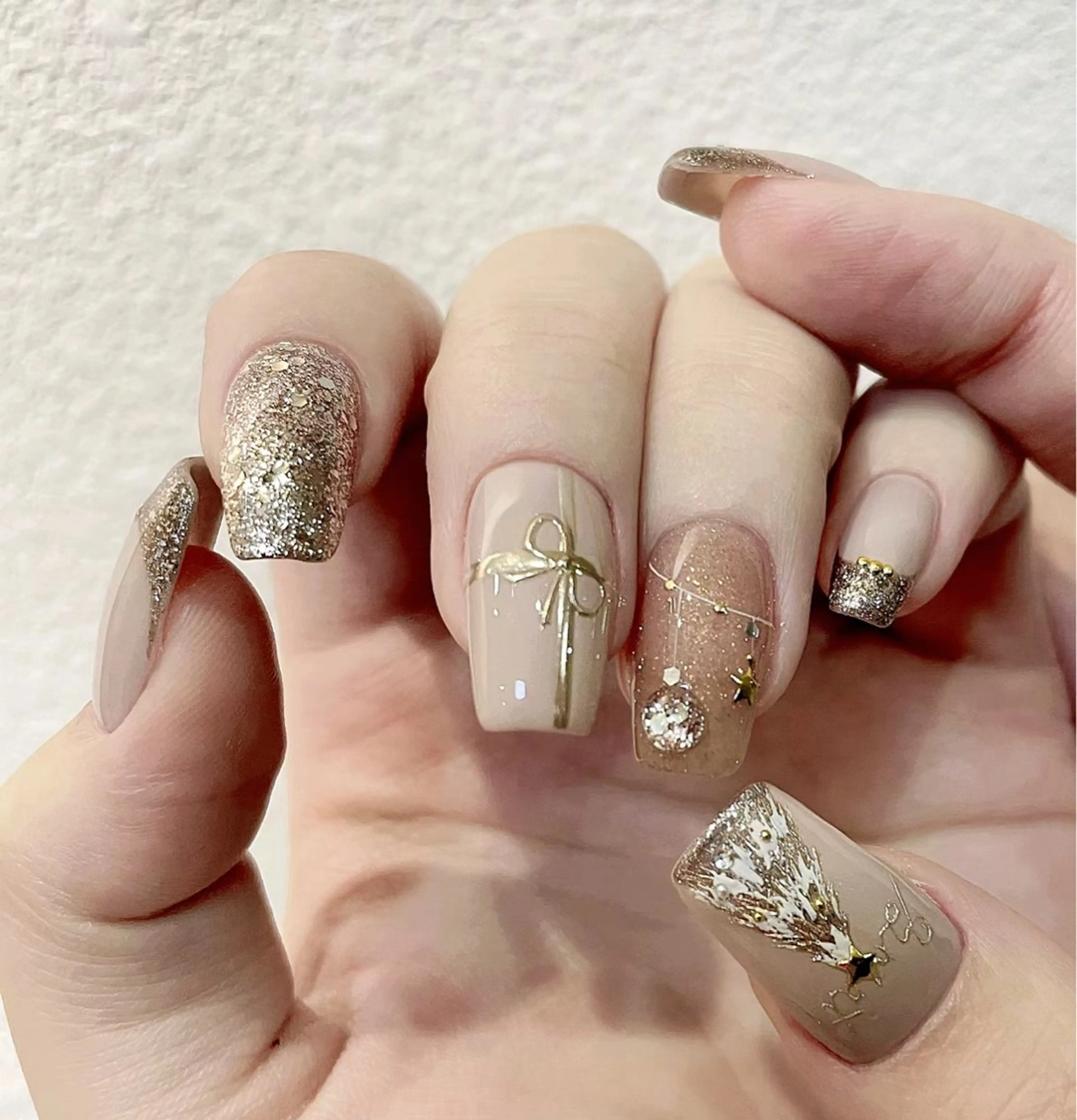 ネイル 花花 ネイルサロンのネイルデザイン