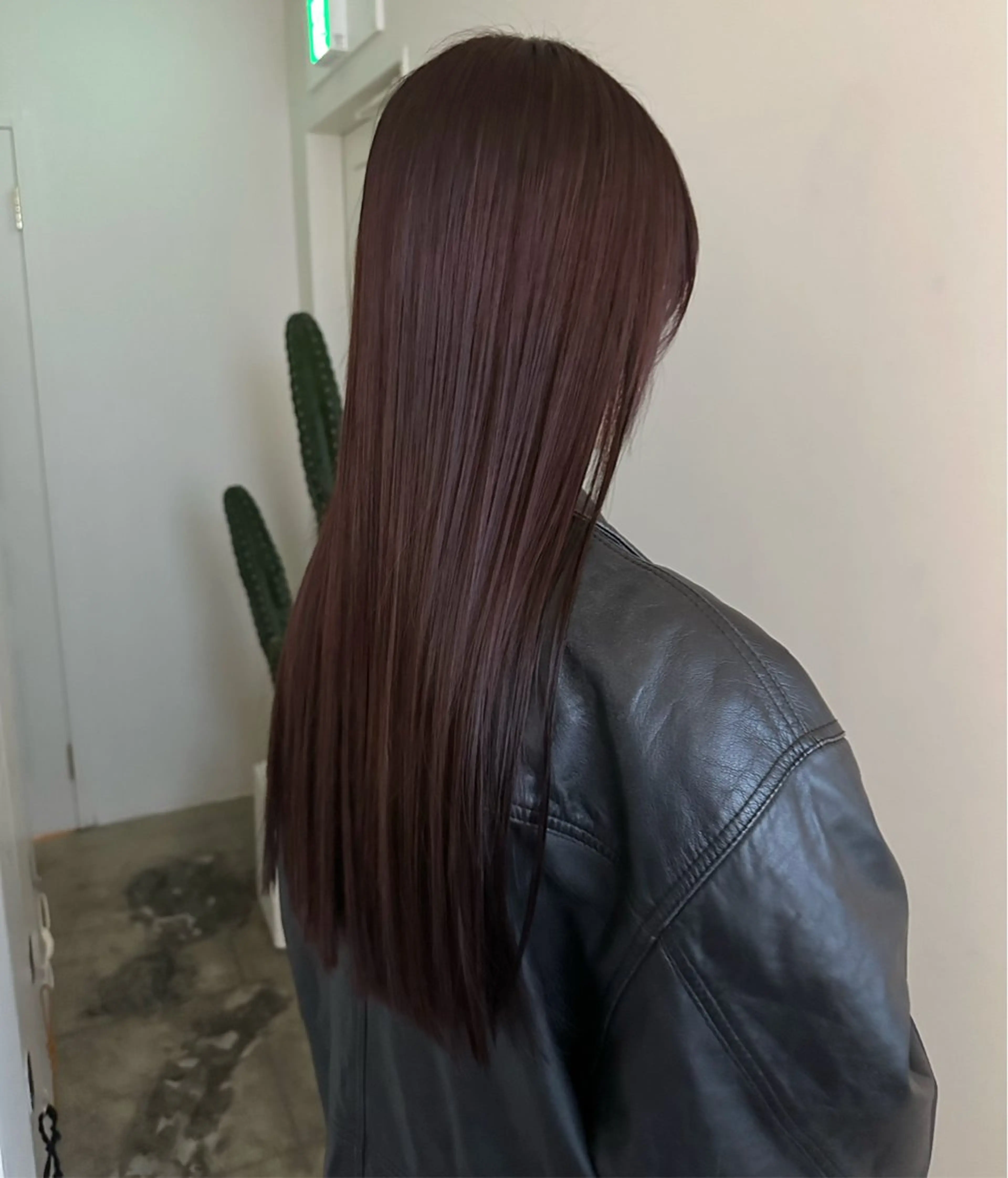 ロング カット 縮毛矯正 トリートメント AIKA /大阪美容室のヘアスタイル