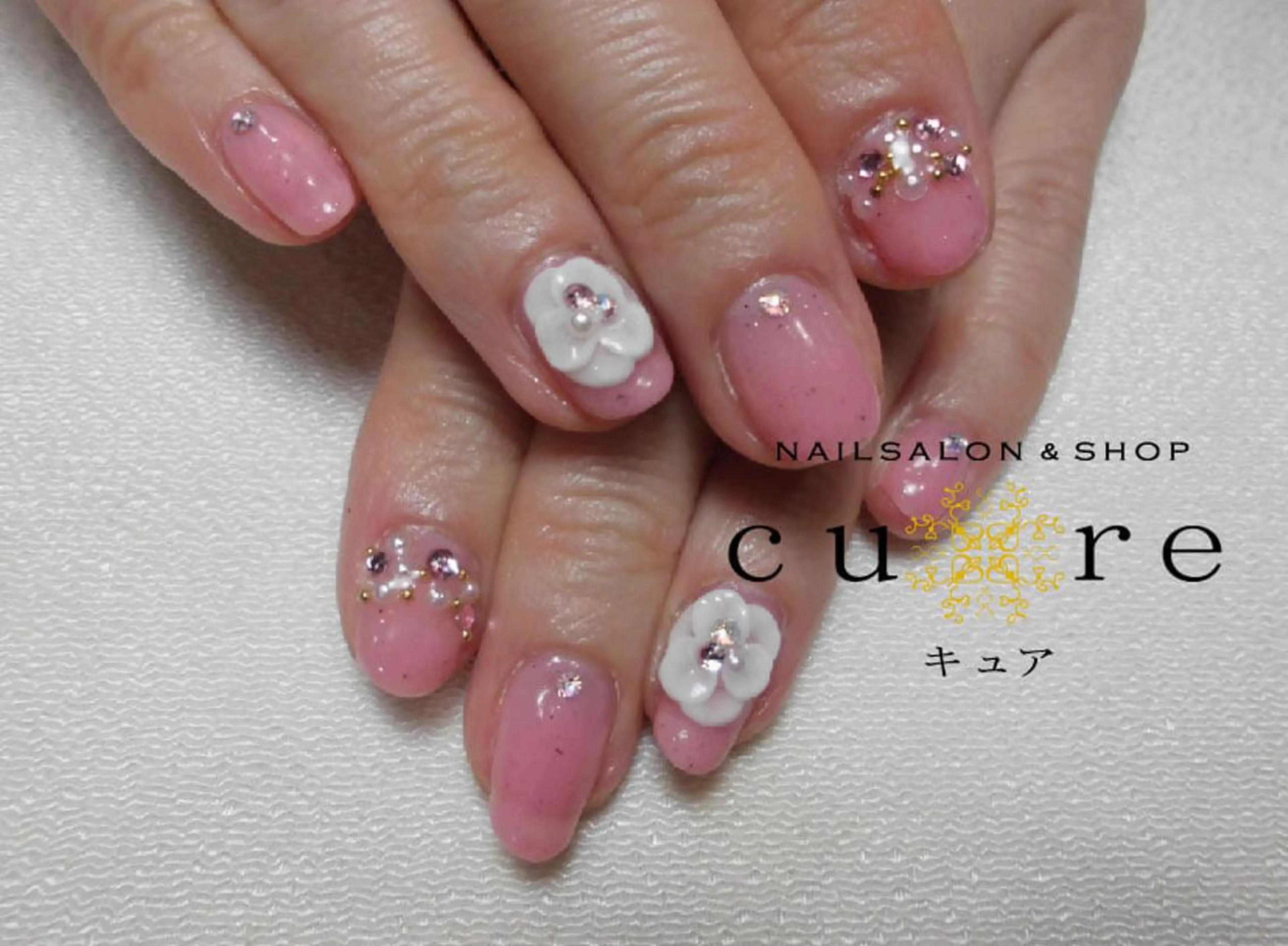 ショート ネイル ネイルサロン Cureのネイルデザイン