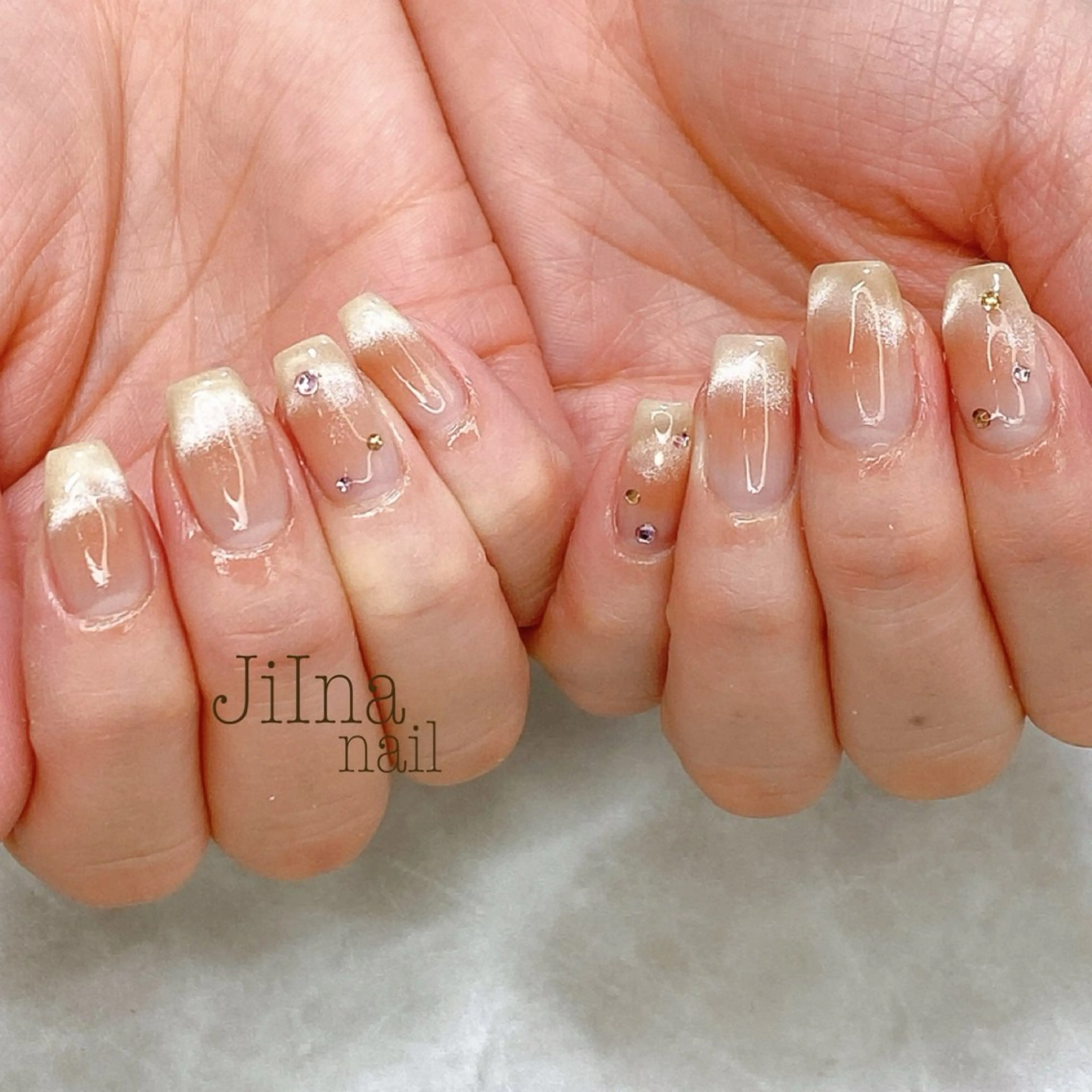 ネイル 持ち込み JiIna nailのネイルデザイン